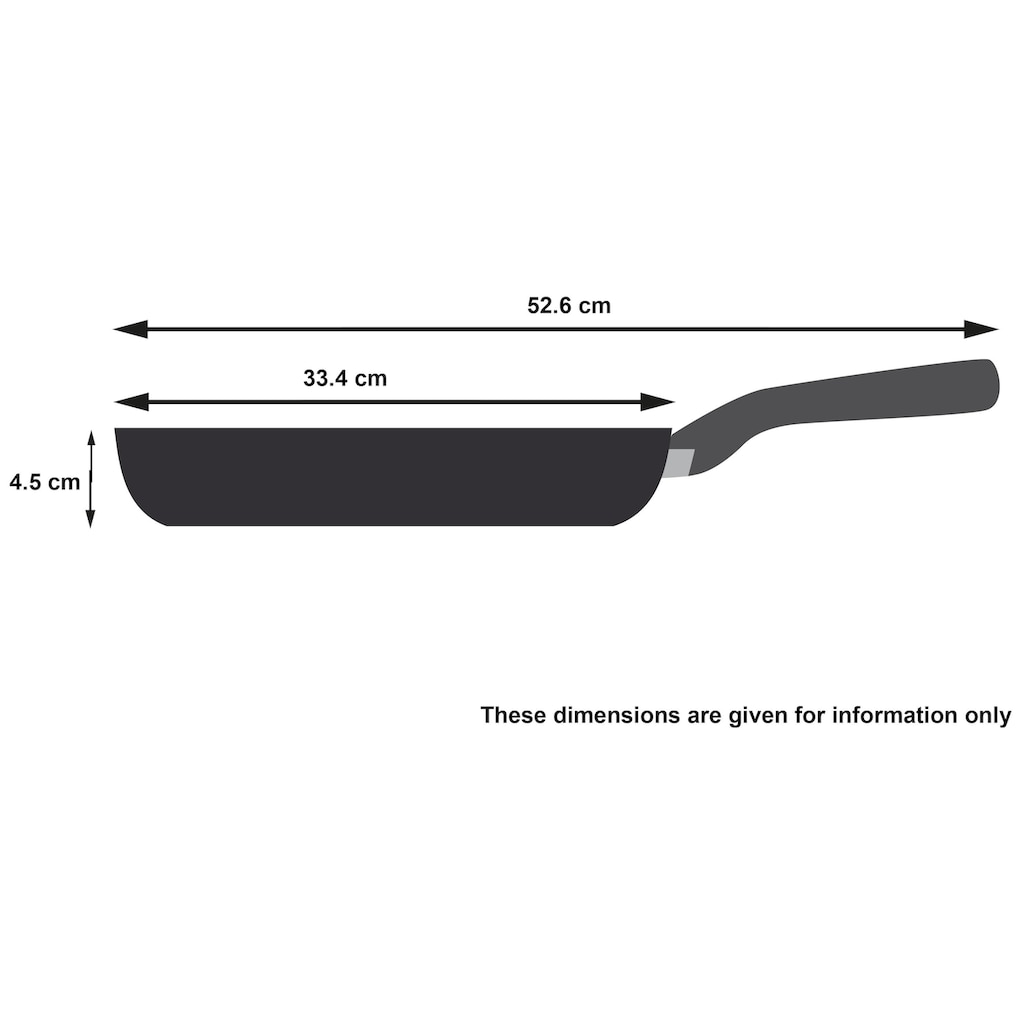 Tefal Bratpfanne »Unlimited On 32 cm«, Aluminium