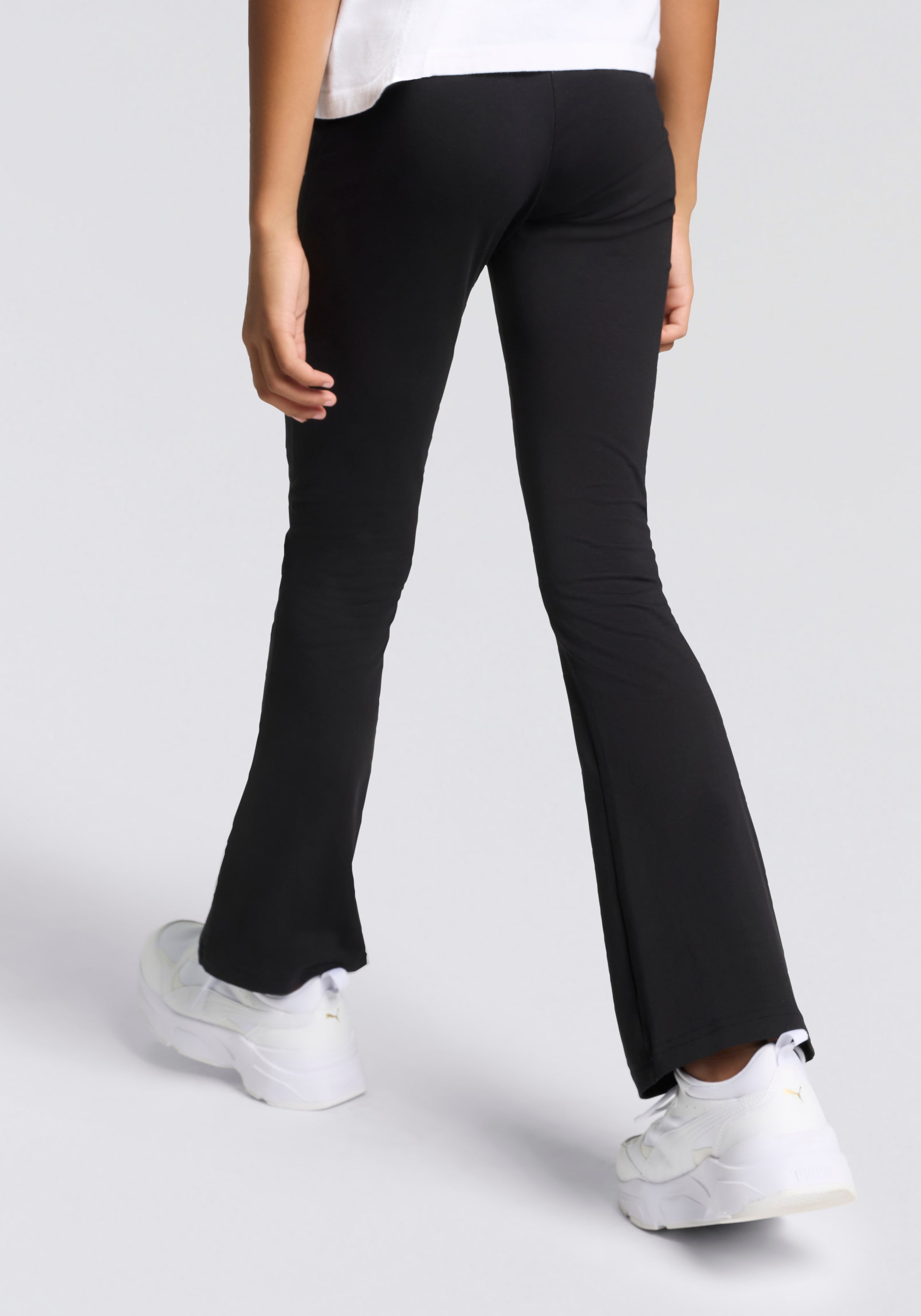 PUMA Leggings »CLASS HIGH-WAIST FLARED LEGGINGS G«