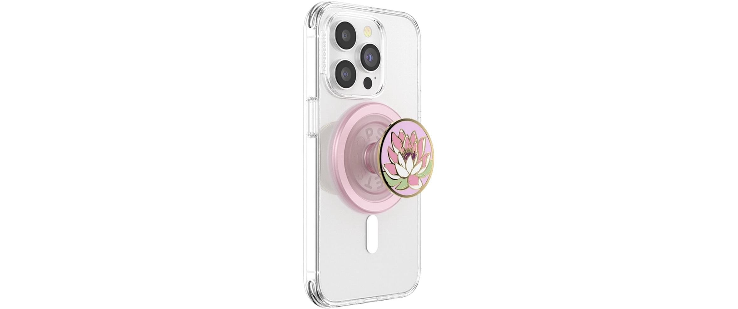 Popsockets Handy-Halterung »Enamel Water Lily MagSafe«, Universalhalterung