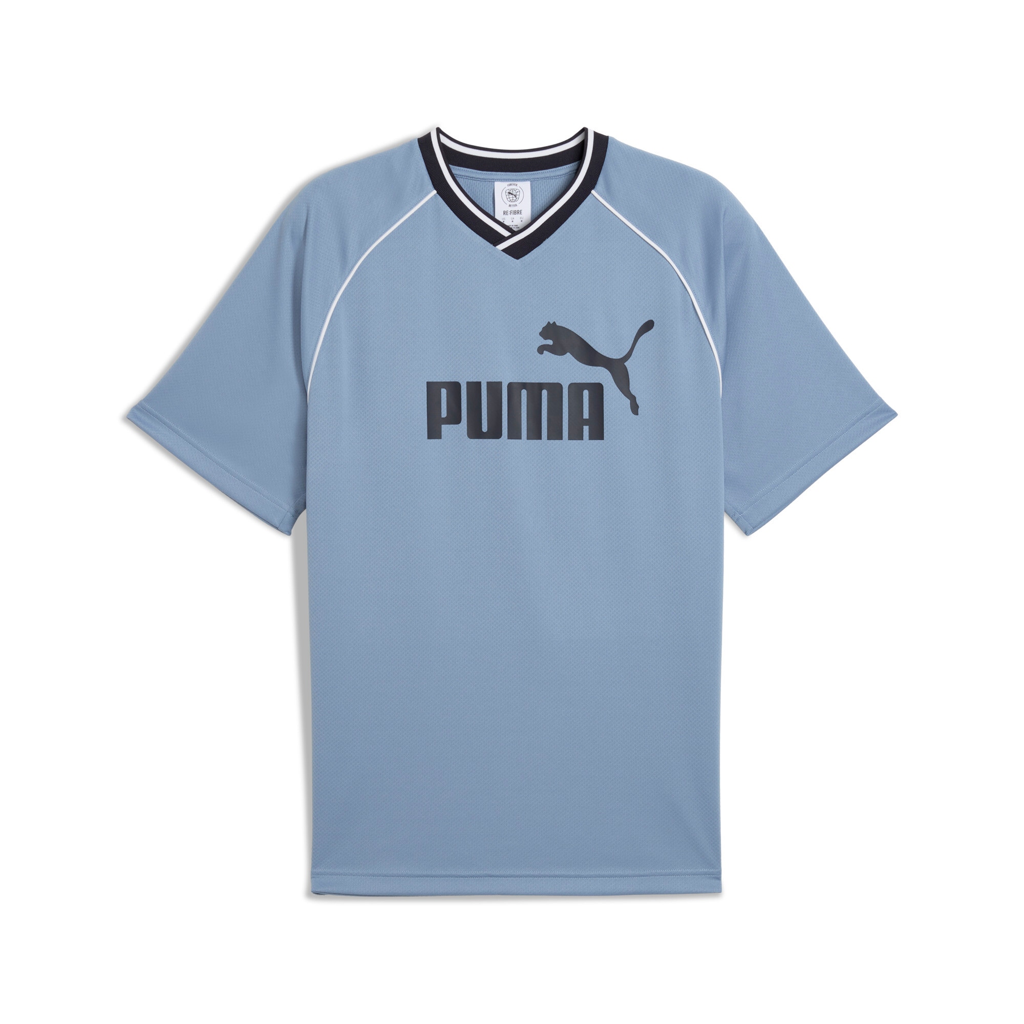 PUMA T-Shirt »ESS FOOTBALL JERSEY« relaxed fit, Kurzarmdesign, mit DryCELL-Technologie