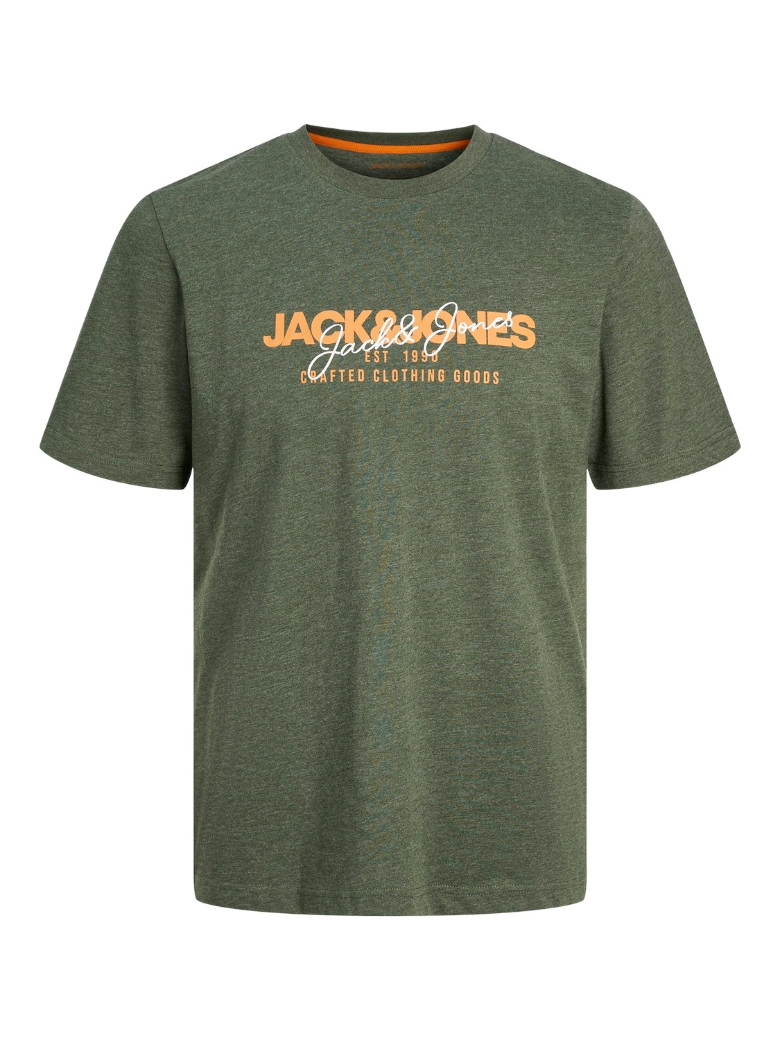 Jack & Jones Kurzarmshirt »JJALVIS TEE SS CREW NECK 3PK MP«, (Packung, 3 tlg.)