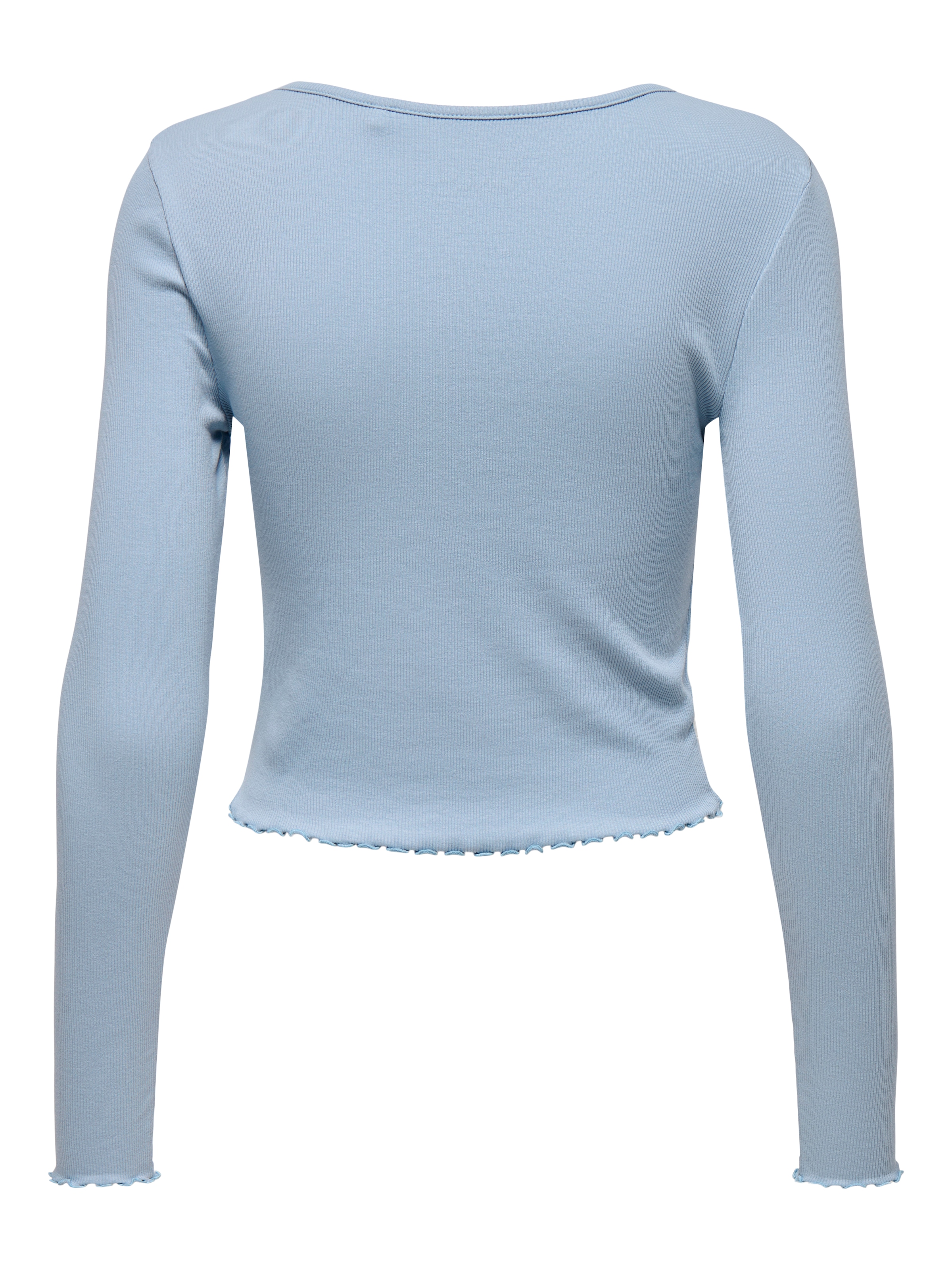 ONLY Langarmshirt »ONLBETTY L/S V-NECK TOP CC JRS«