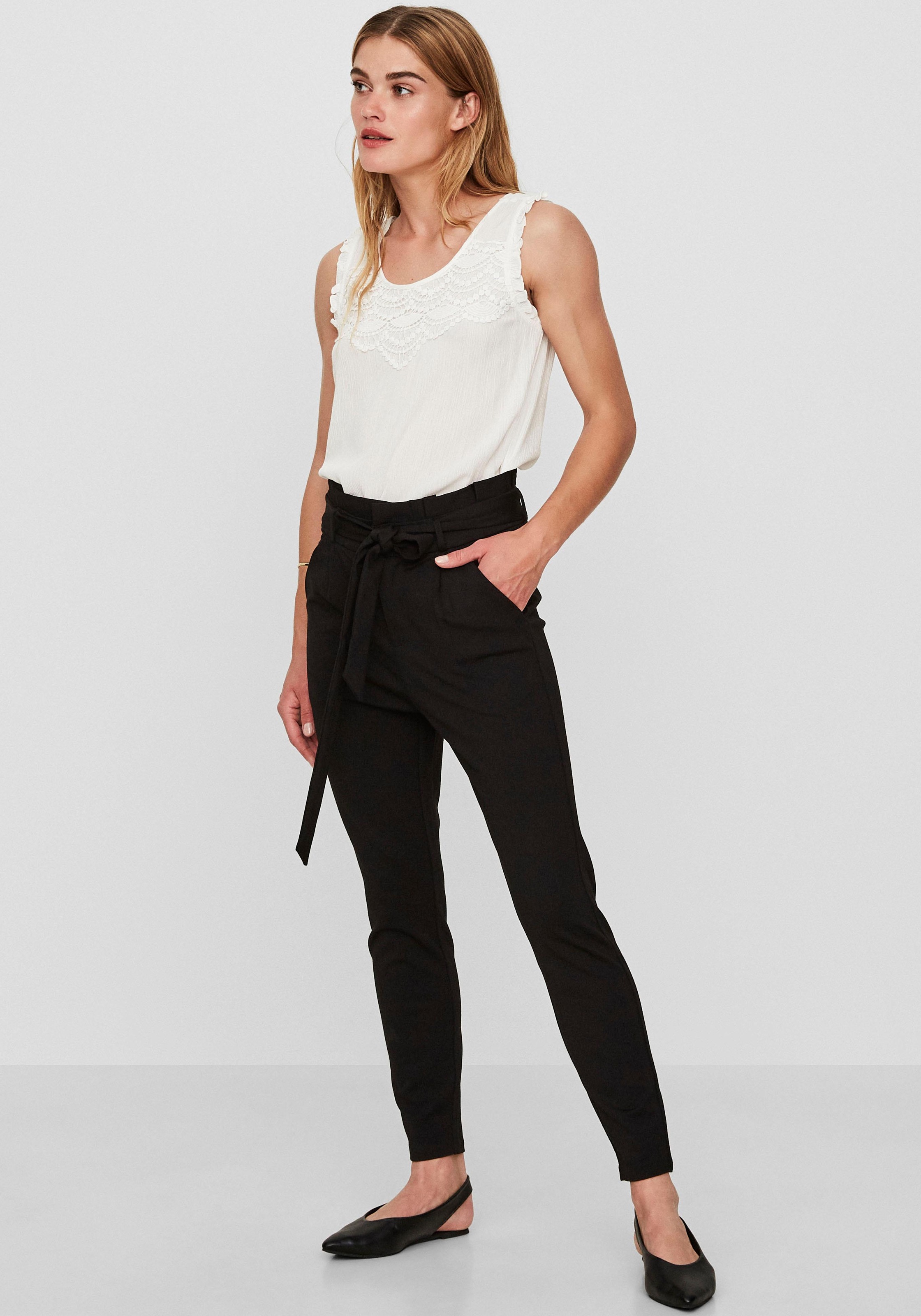 Vero Moda Jogger Pants »VMEVA PAPERBAG«