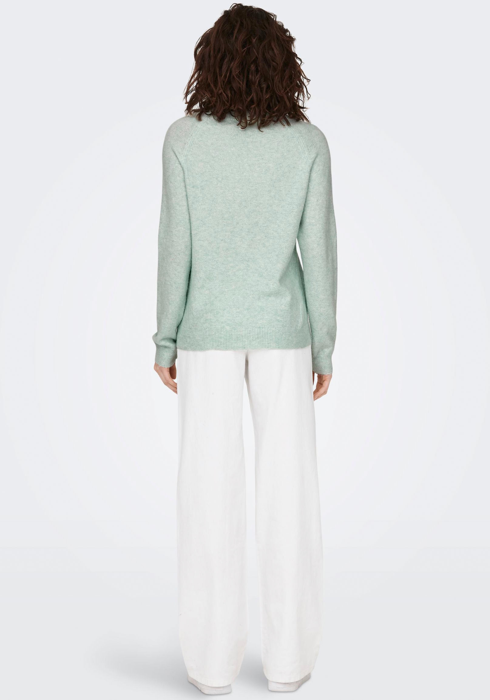 ONLY Rundhalspullover »ONLRICA LIFE L/S PULLOVER KNT NOOS«