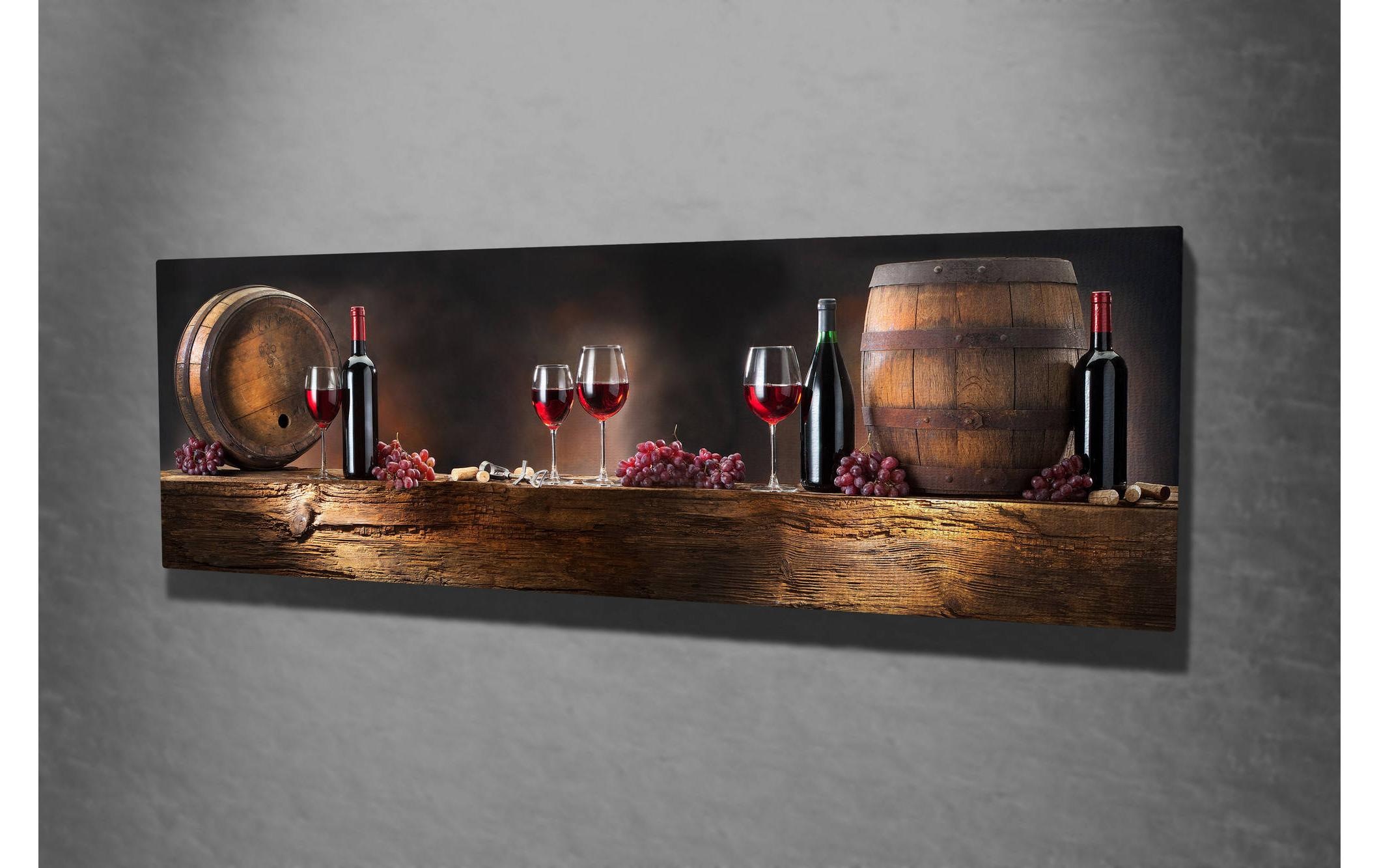 Wandbild »Wallxpert Wein 30 x 80 cm«
