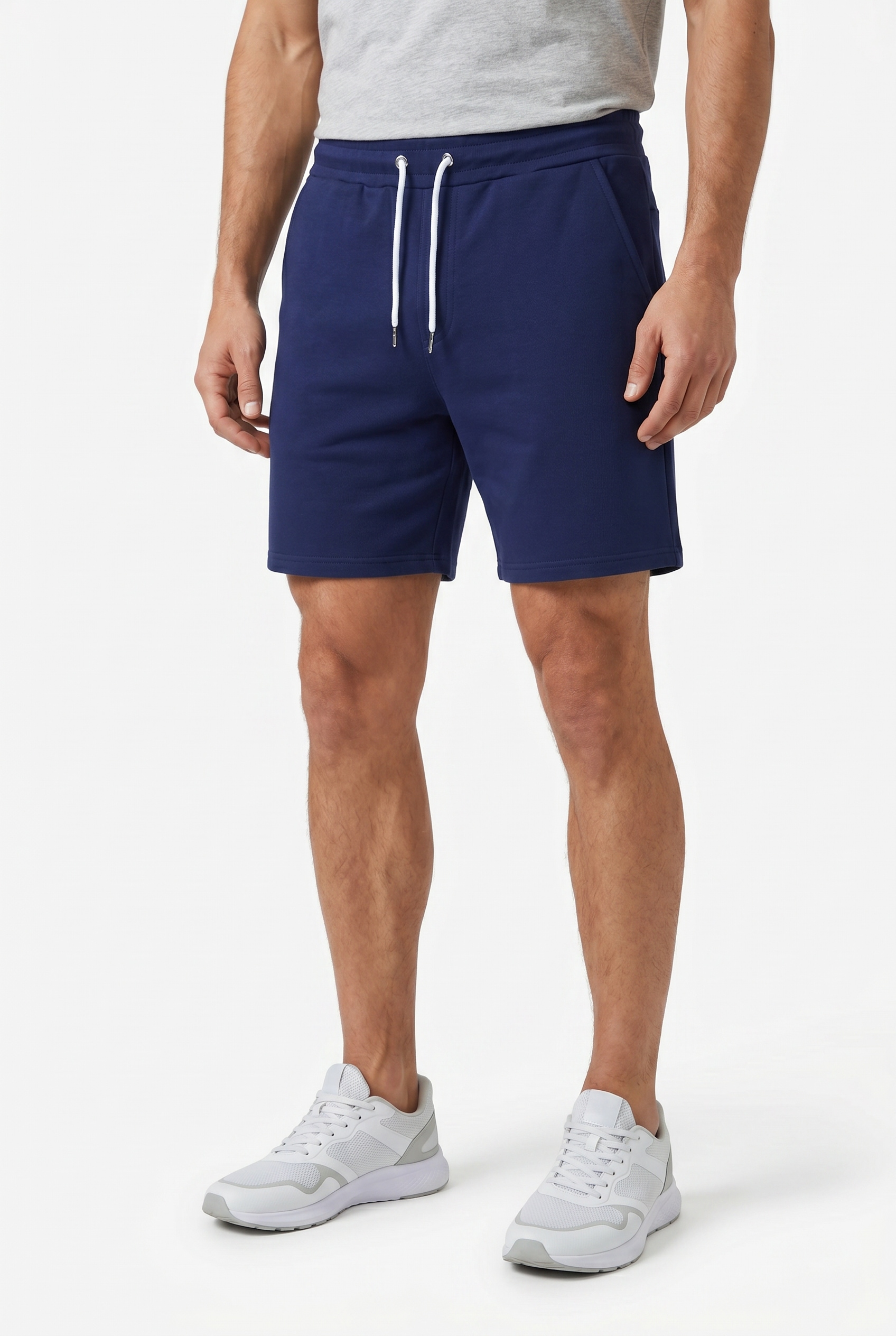 Ellesse Sweatshorts "WEST PALM SHORT" mit Kordelverschluss, aus Baumwolle und Polyester