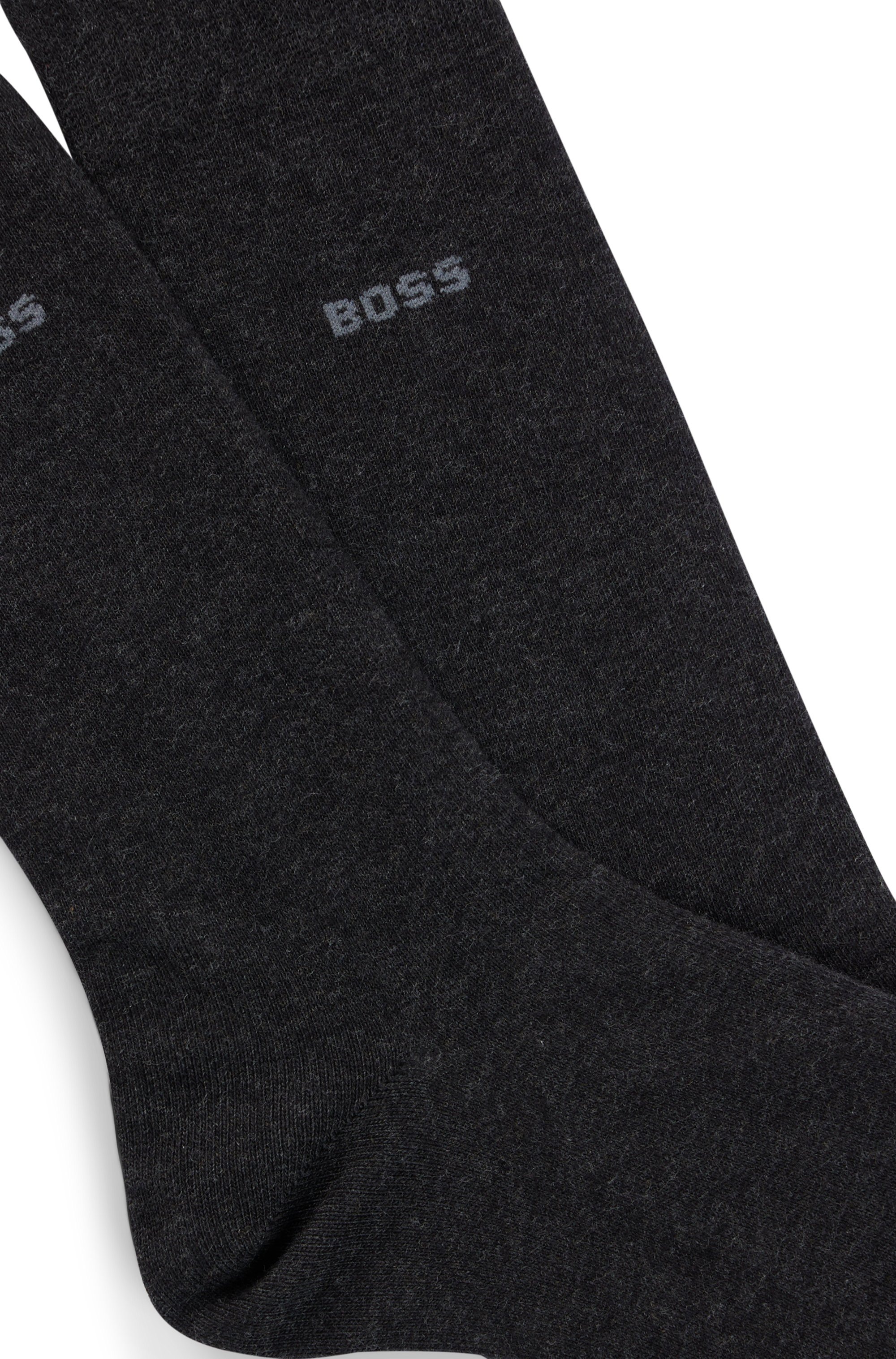 BOSS Businesssocken »2P RS Uni CC«, (Packung, 2 Paar, 2er), mit Markenlogo