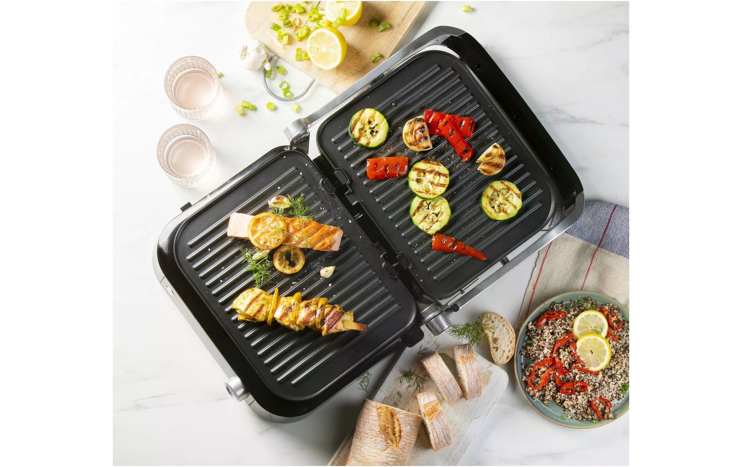 Domo Kontaktgrill »DO9249G 1800 W«, 1800 W