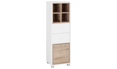 Schildmeyer Midischrank »Palermo«, Breite 60 cm, verstellbarer Einlegeboden,  Metallgriffe, 2 Schubkästen online shoppen | Jelmoli-Versand