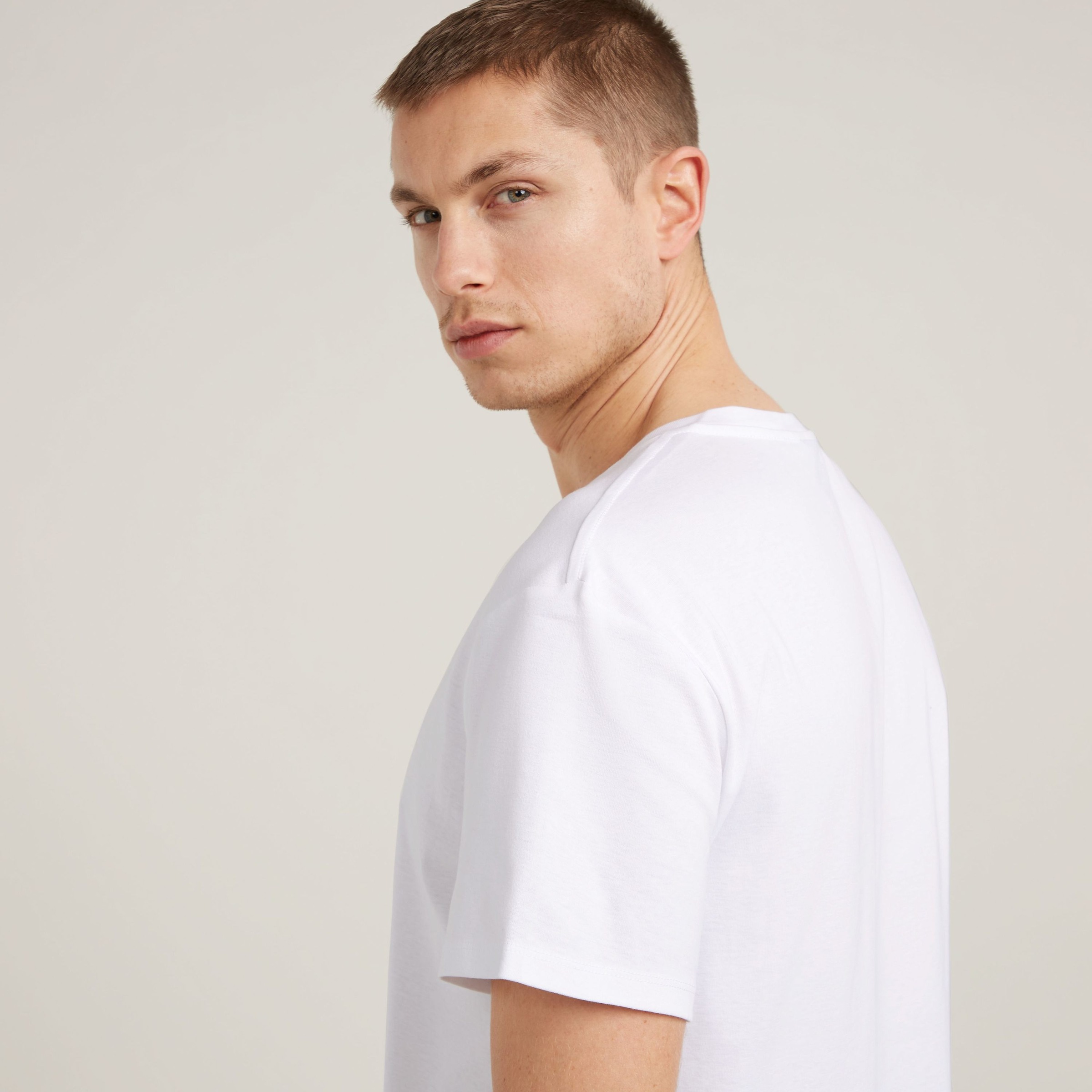 G-STAR V-Shirt, (Packung, 2 tlg.), im Zweierpack