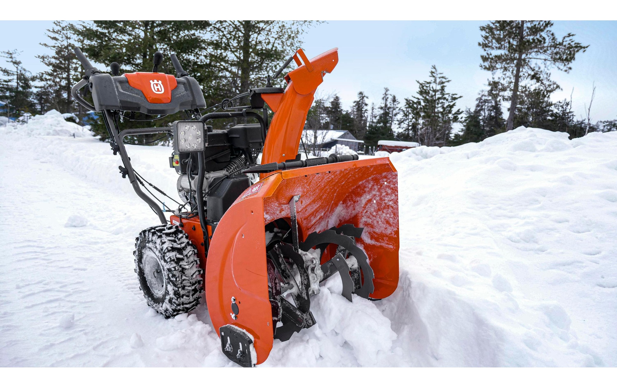 Husqvarna Benzin-Schneefräse »ST 224 2021«