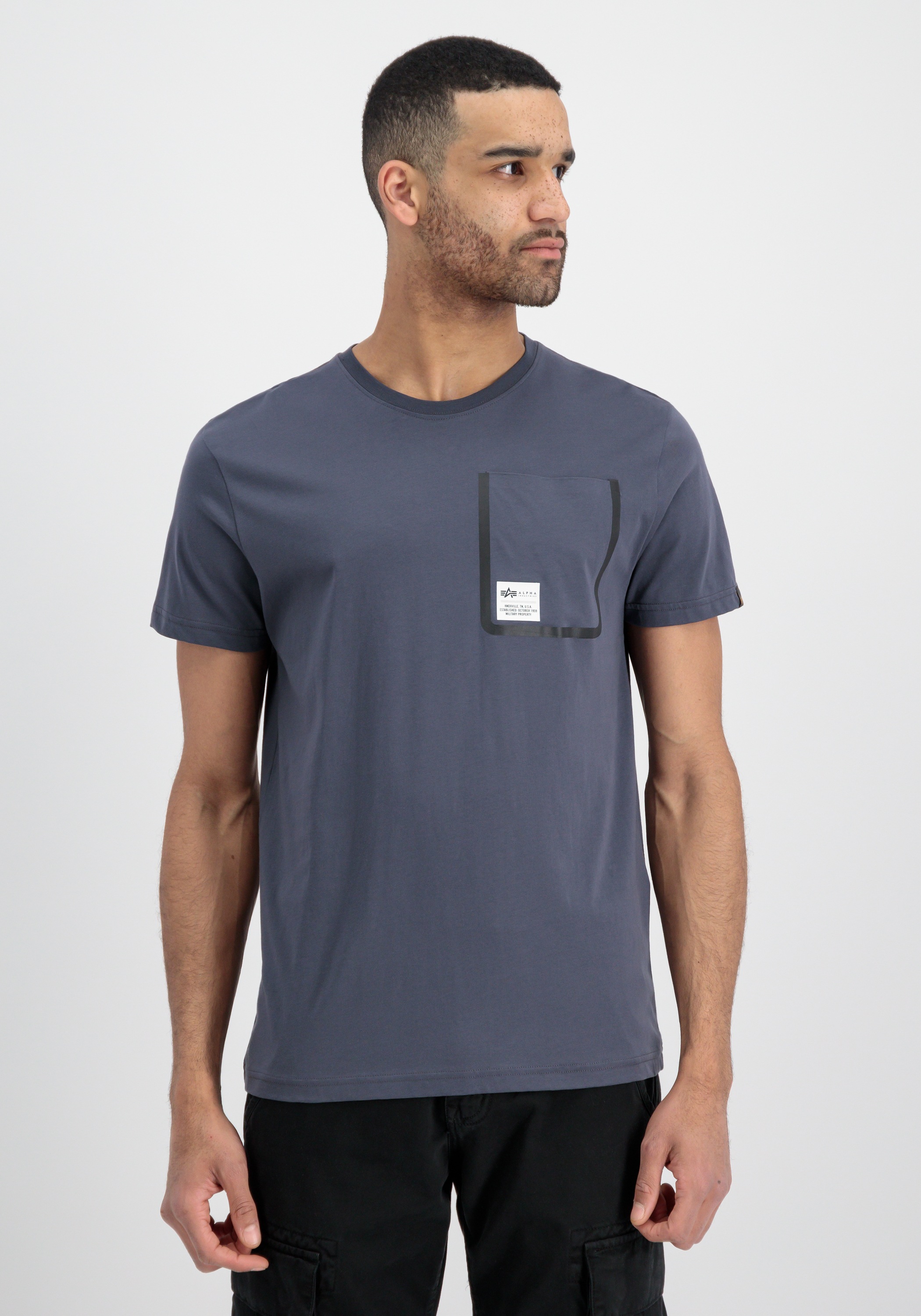 Alpha Industries T-Shirt »Alpha Industries Men - T-Shirts Label Pocket T-Shirt«