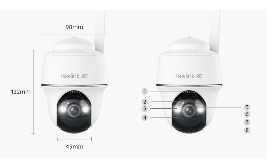 Reolink Überwachungskamera »G440«, Aussenbereich