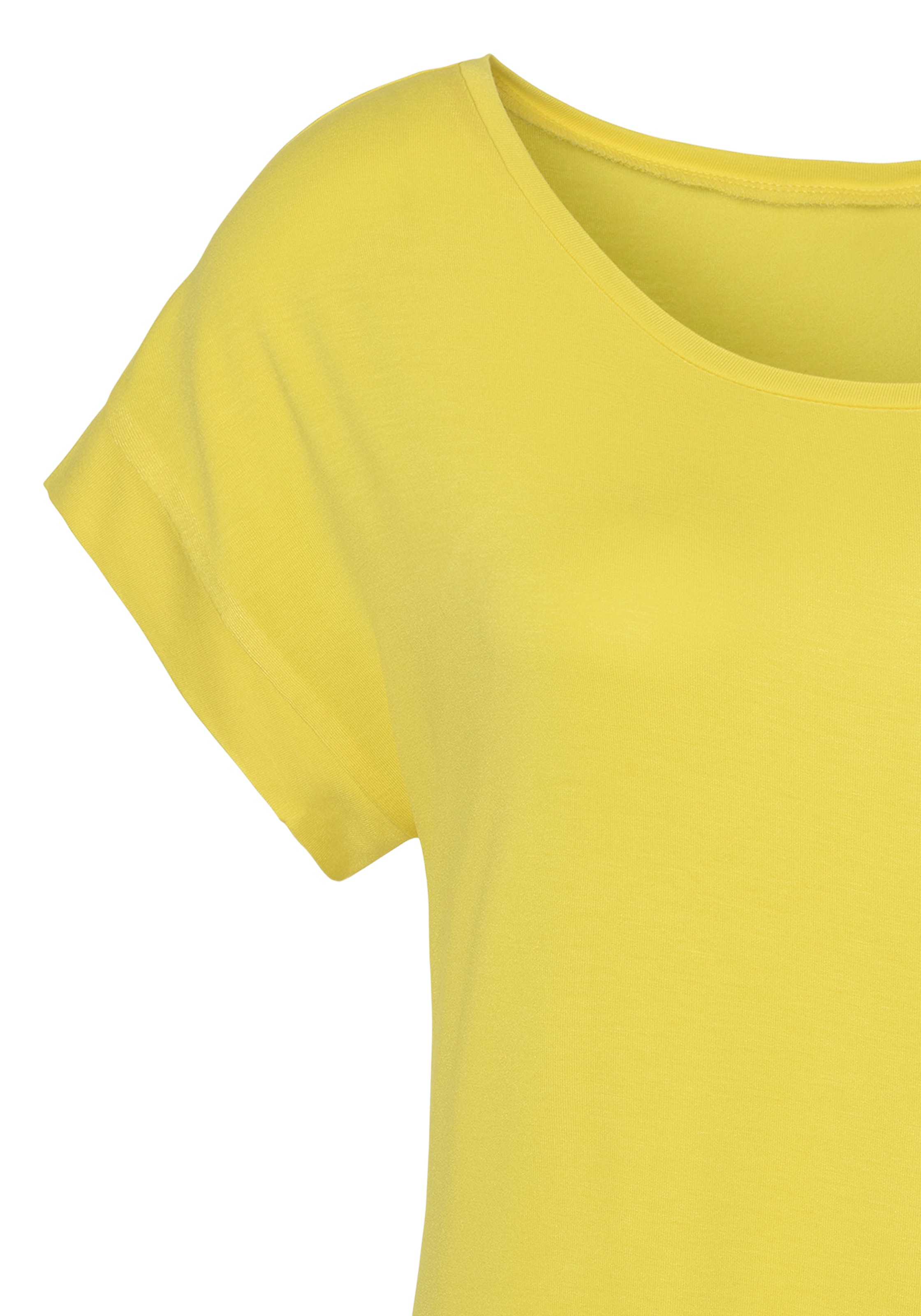 Vivance T-Shirt, elastischem Saumabschluss shoppen bei (2er-Pack), online Schweiz mit Jelmoli-Versand