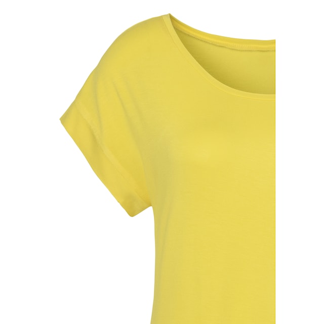 Vivance T-Shirt, (2er-Pack), mit elastischem Saumabschluss online shoppen  bei Jelmoli-Versand Schweiz