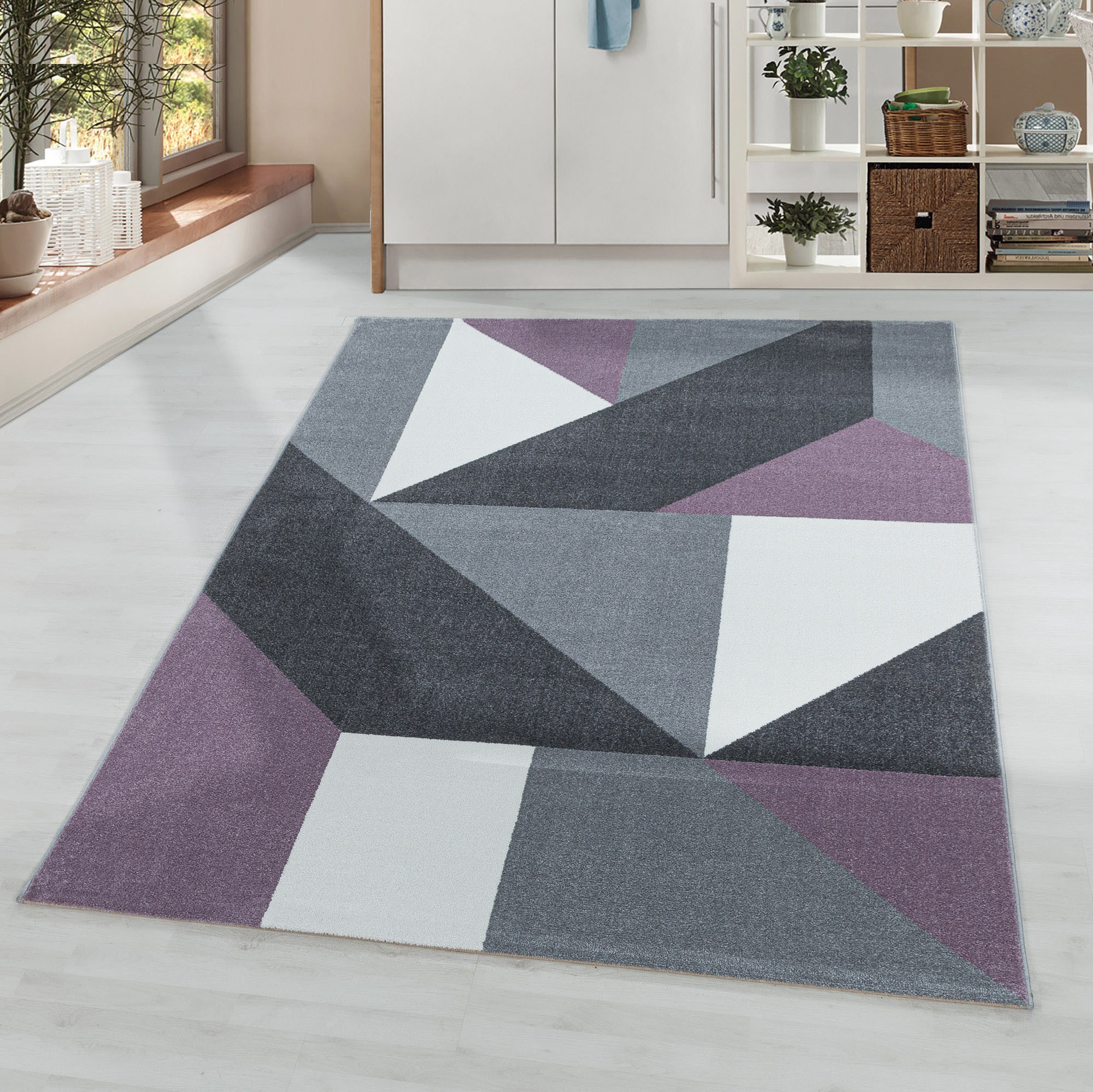 Ayyildiz Teppiche Teppich »OTTAWA 4205«, rechteckig, 8 mm Höhe, Wohnzimmer
