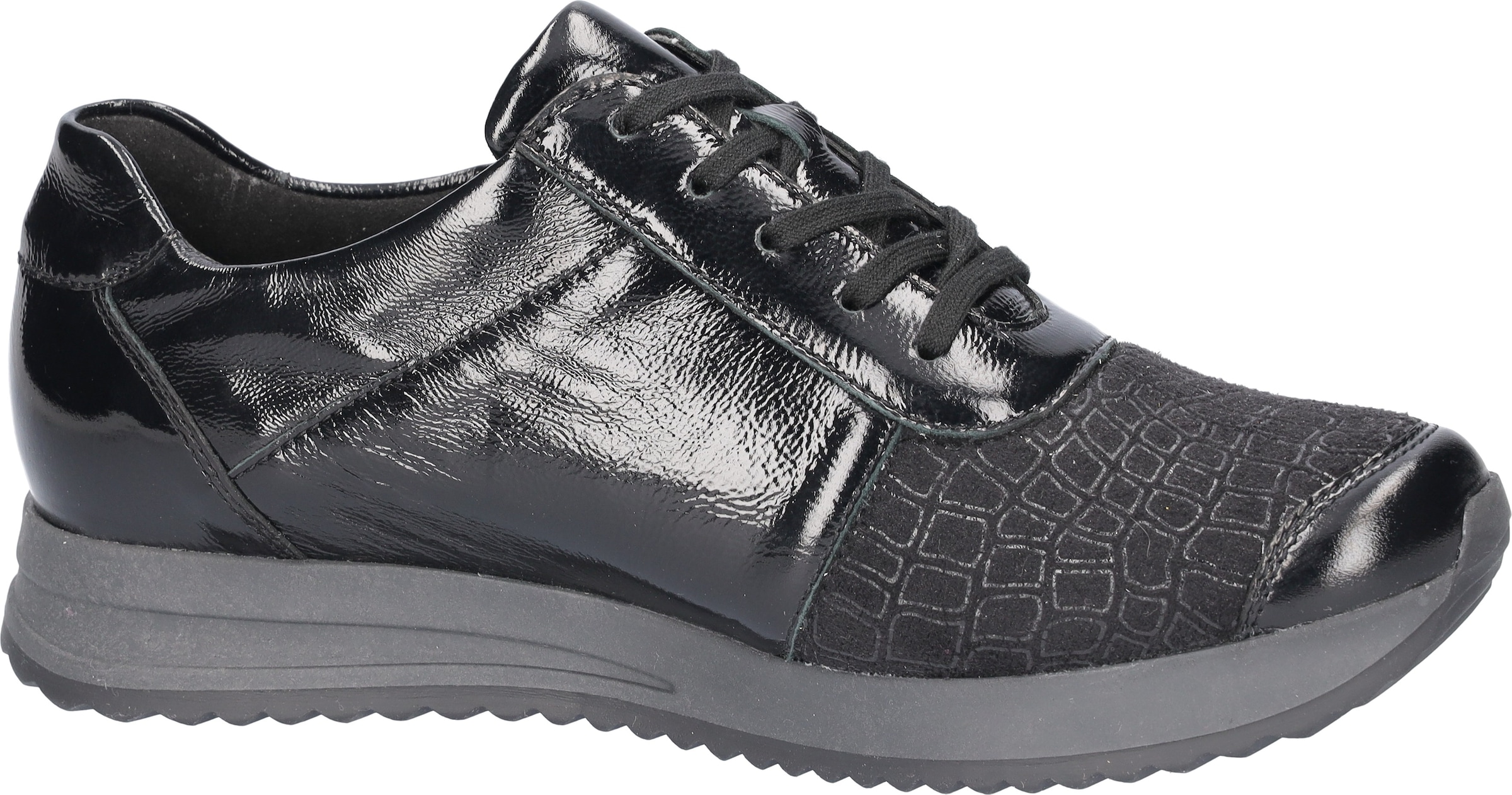 Waldläufer Sneaker »H-VICKY-Soft«, Freizeitschuh, Halbschuh, Schnürschuh in Komfortweite G (= weit)
