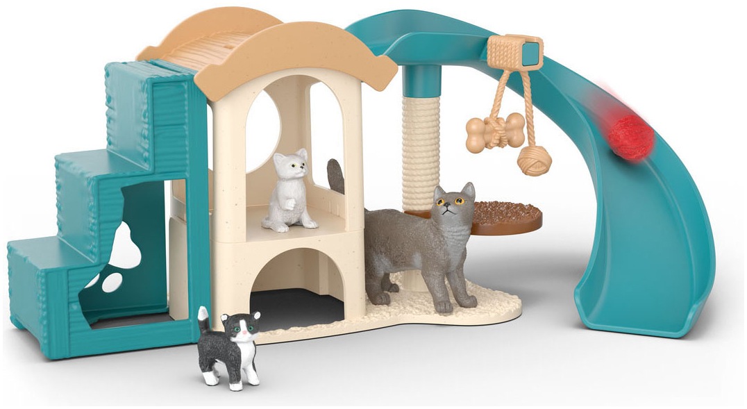 Schleich Spielwelt "FARM WORLD, Spielspass für Katzen (42764)"
