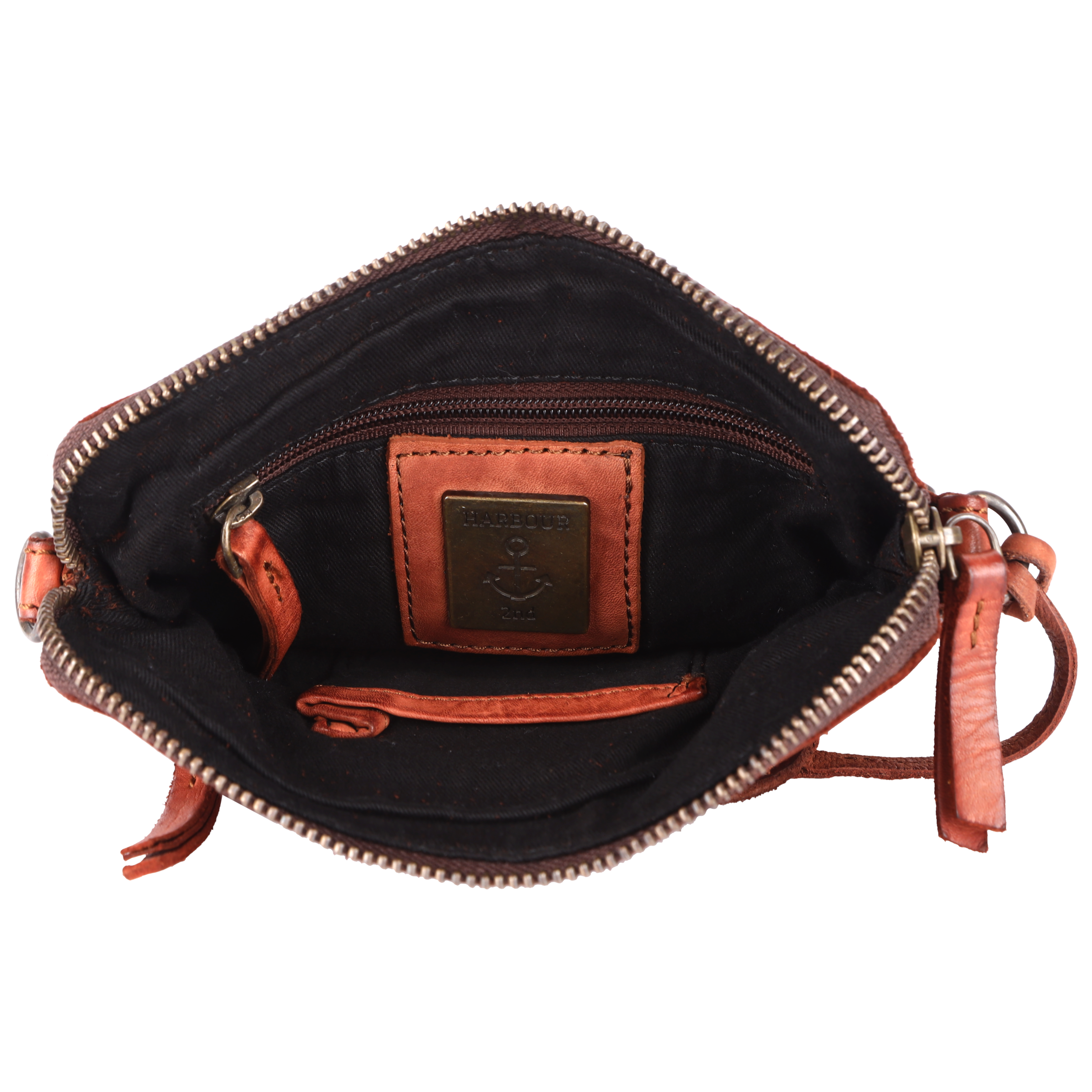 HARBOUR 2nd Handtasche »Taliza2«, Handtasche Damen Umhängetasche Schultertasche mit Logoanhänger