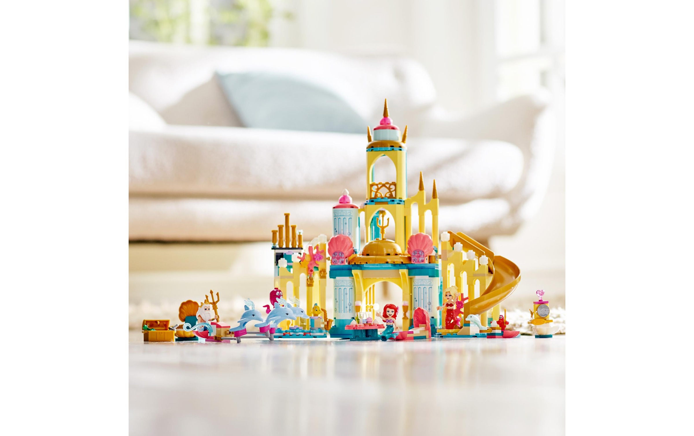 LEGO® Spielbausteine »LEGO Disney Princess Arielles Unte«, (498 St.)