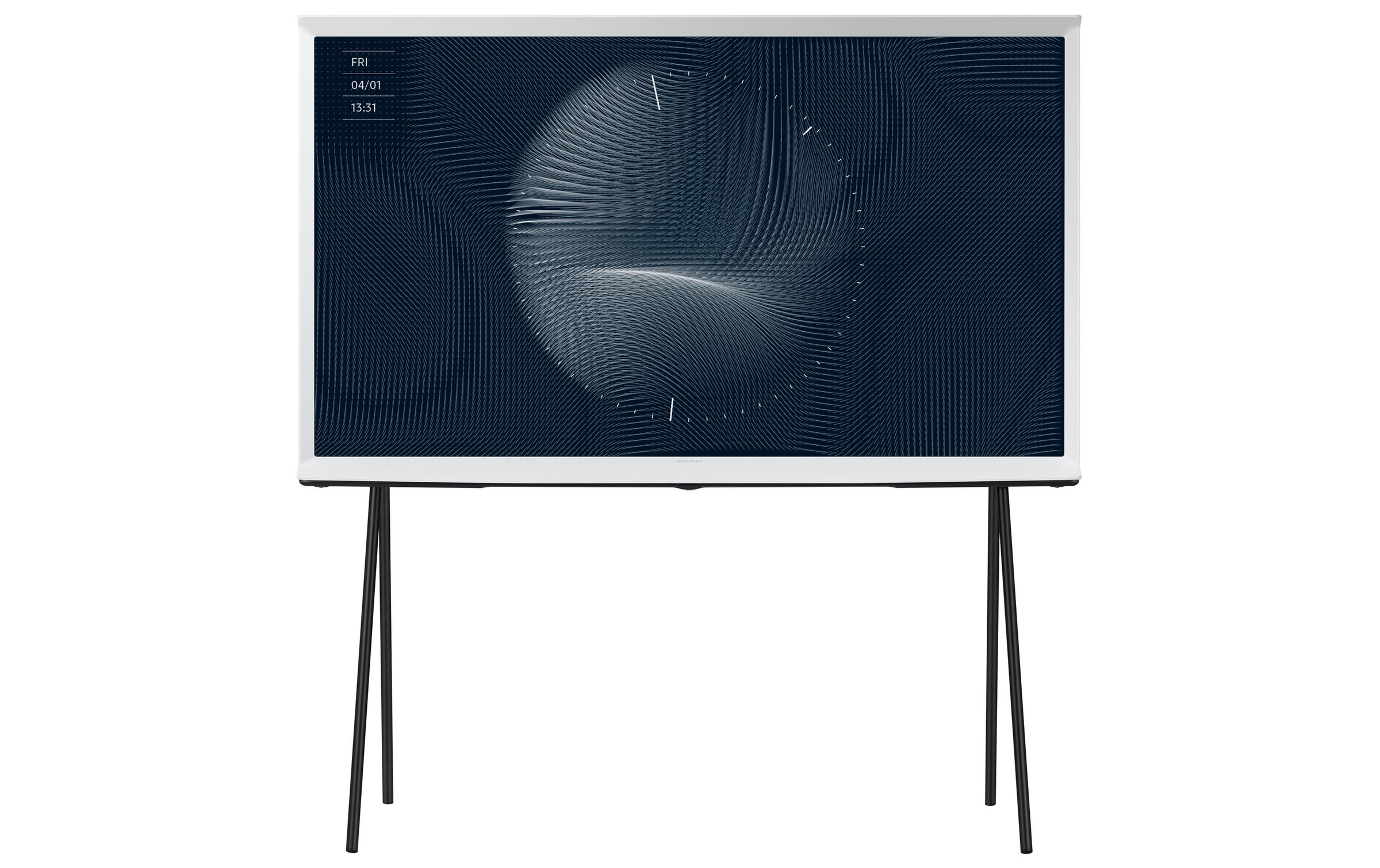 Samsung QLED-Fernseher »The Serif Cloud White 2022«, 4K Ultra HD