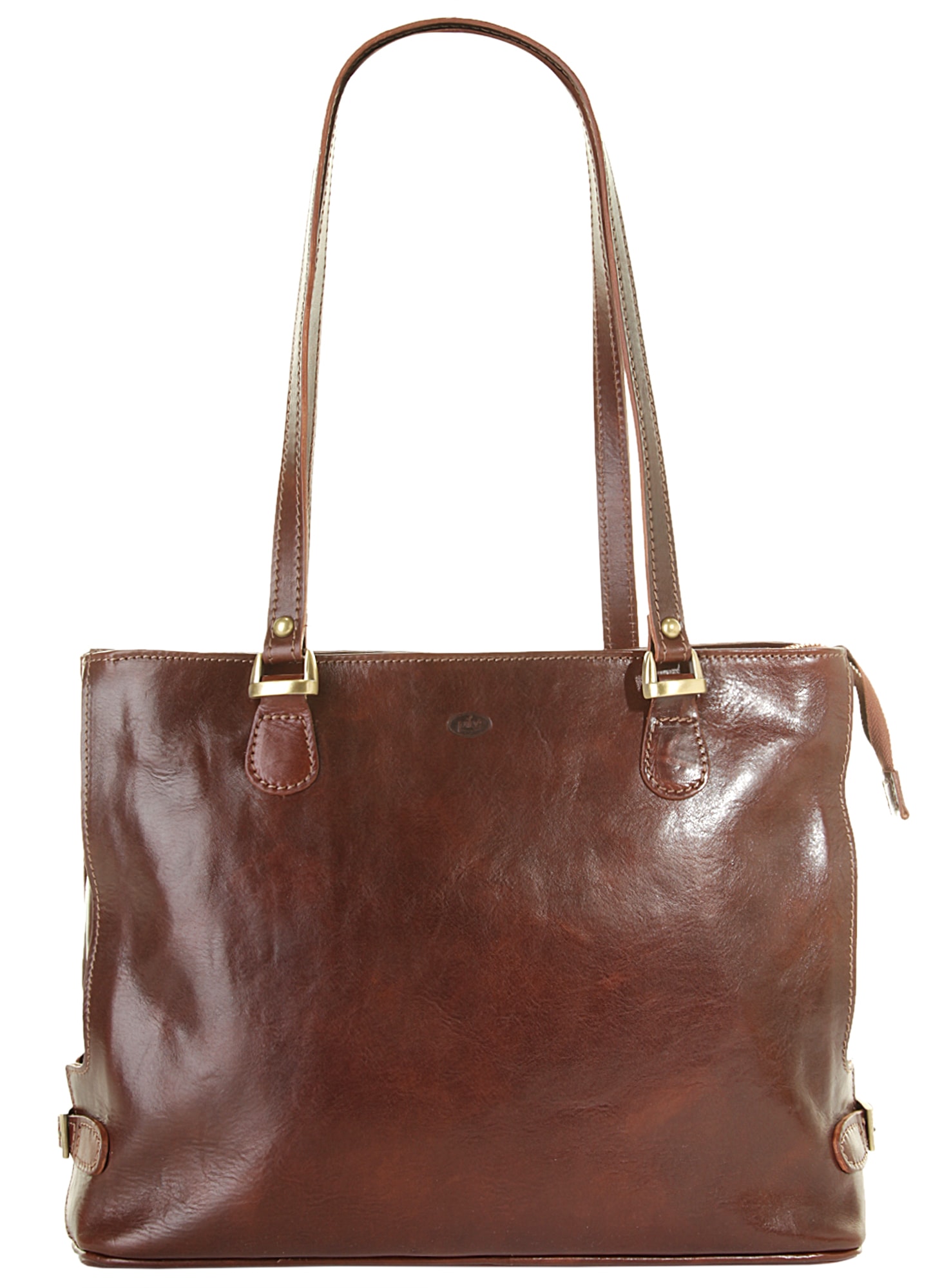 Piké Shopper "PIKÉ Damen Shopper echt Leder, Made in Italy" echt Leder, Made in Italy
