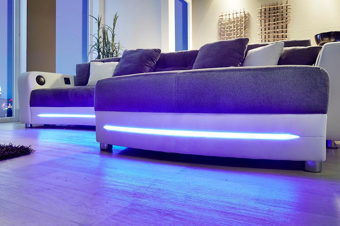 | Jockenhöfer Bluetooth-Soundsystem Gruppe und Ecksofa »Laredo«, shoppen RGB-LED-Beleuchtung inklusive online Jelmoli-Versand