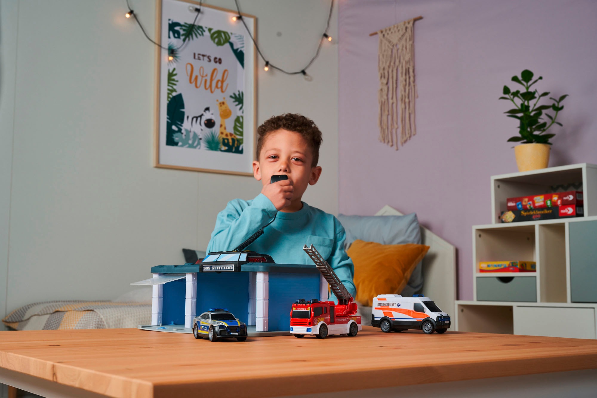 Dickie Toys Spiel-Gebäude »Rescue Center«, mit Licht & Sound