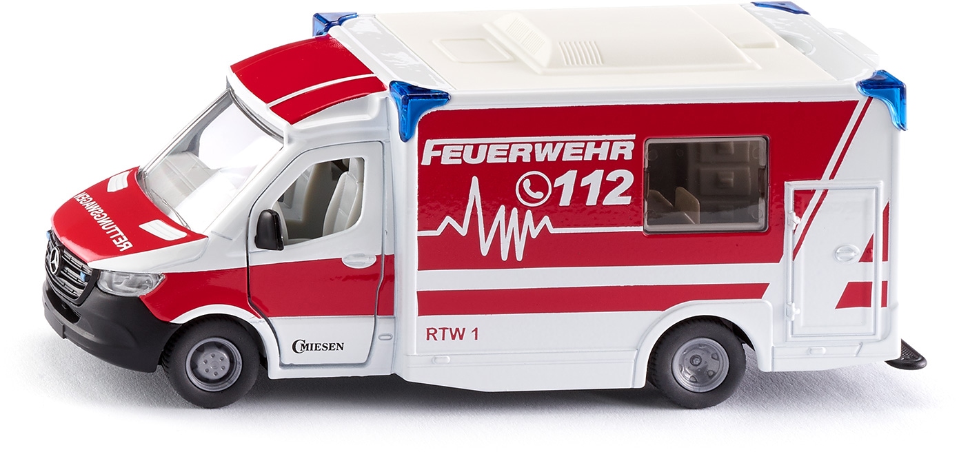 Siku Spielzeug-Krankenwagen »SIKU Super, Mercedes-Benz Sprinter Miesen Typ C Rettungswagen (2115)«