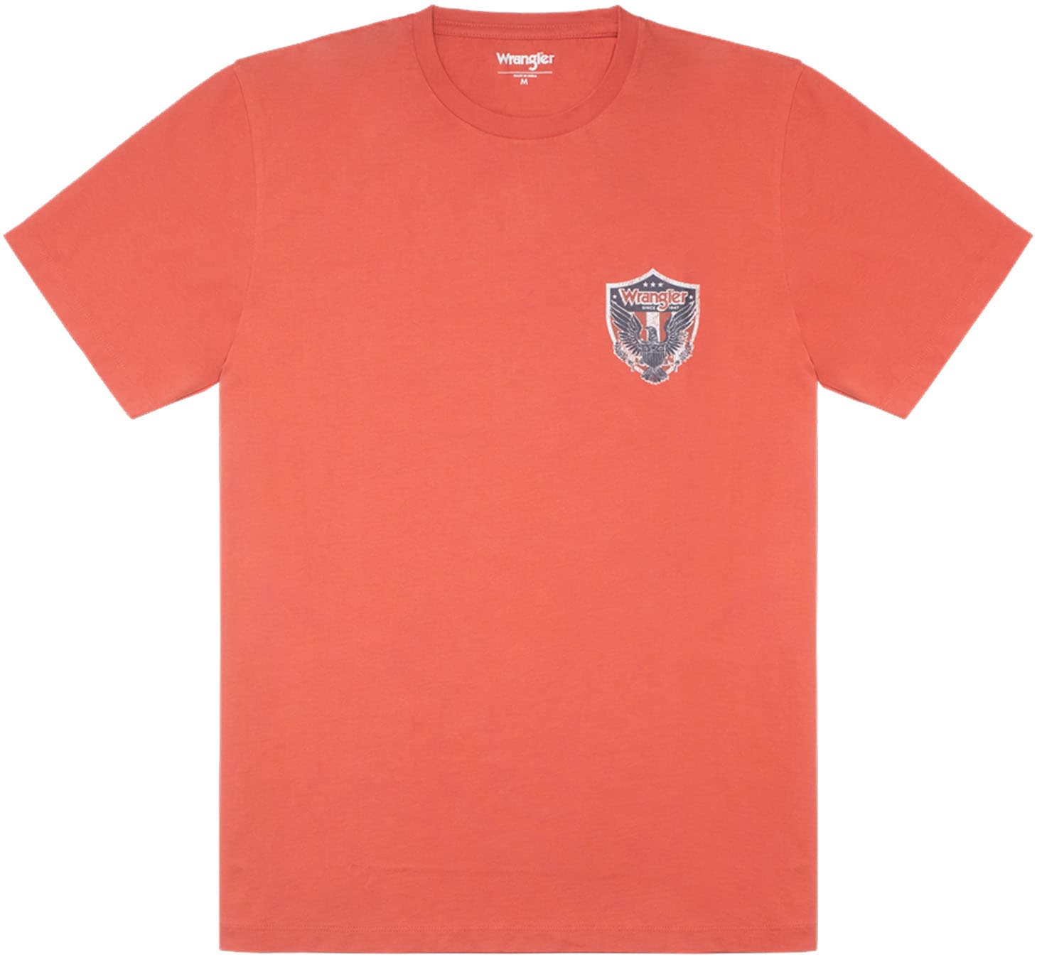Wrangler T-Shirt »AMERICANA«, mit Markenlabel auf der Brust