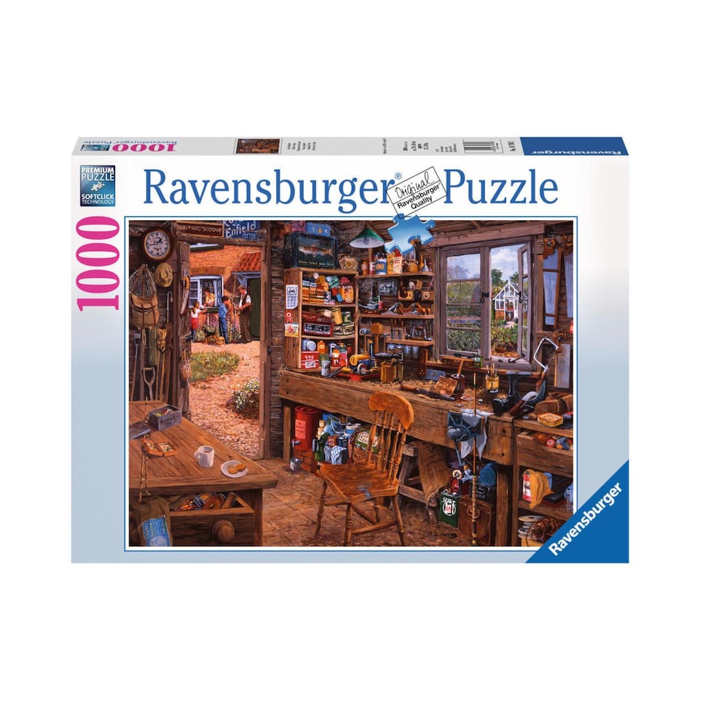 Ravensburger Puzzle »Opas Schuppen«