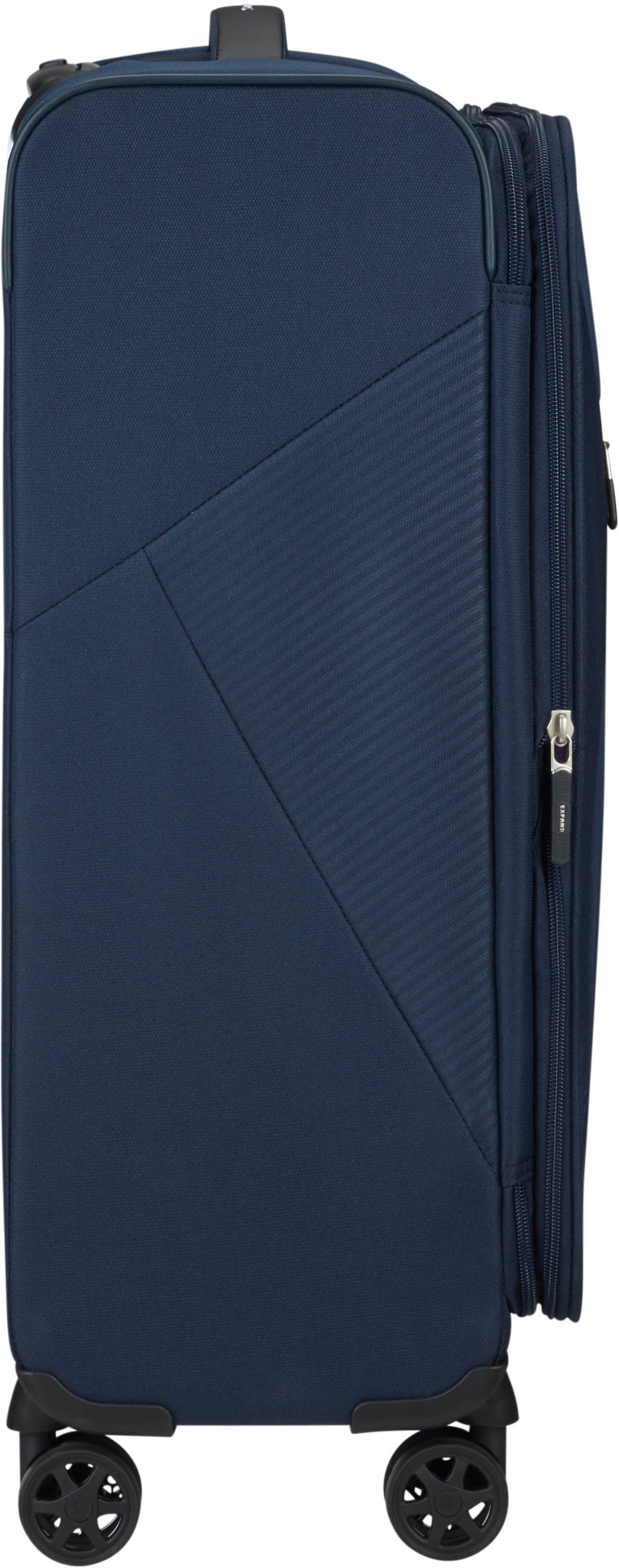 Samsonite Weichgepäck-Trolley »LITEBEAM, verschiedene Grössen und Farben«, 4 Rollen, Reisekoffer Aufgabegepäck Trolley Volumenerweiterung bei M/L