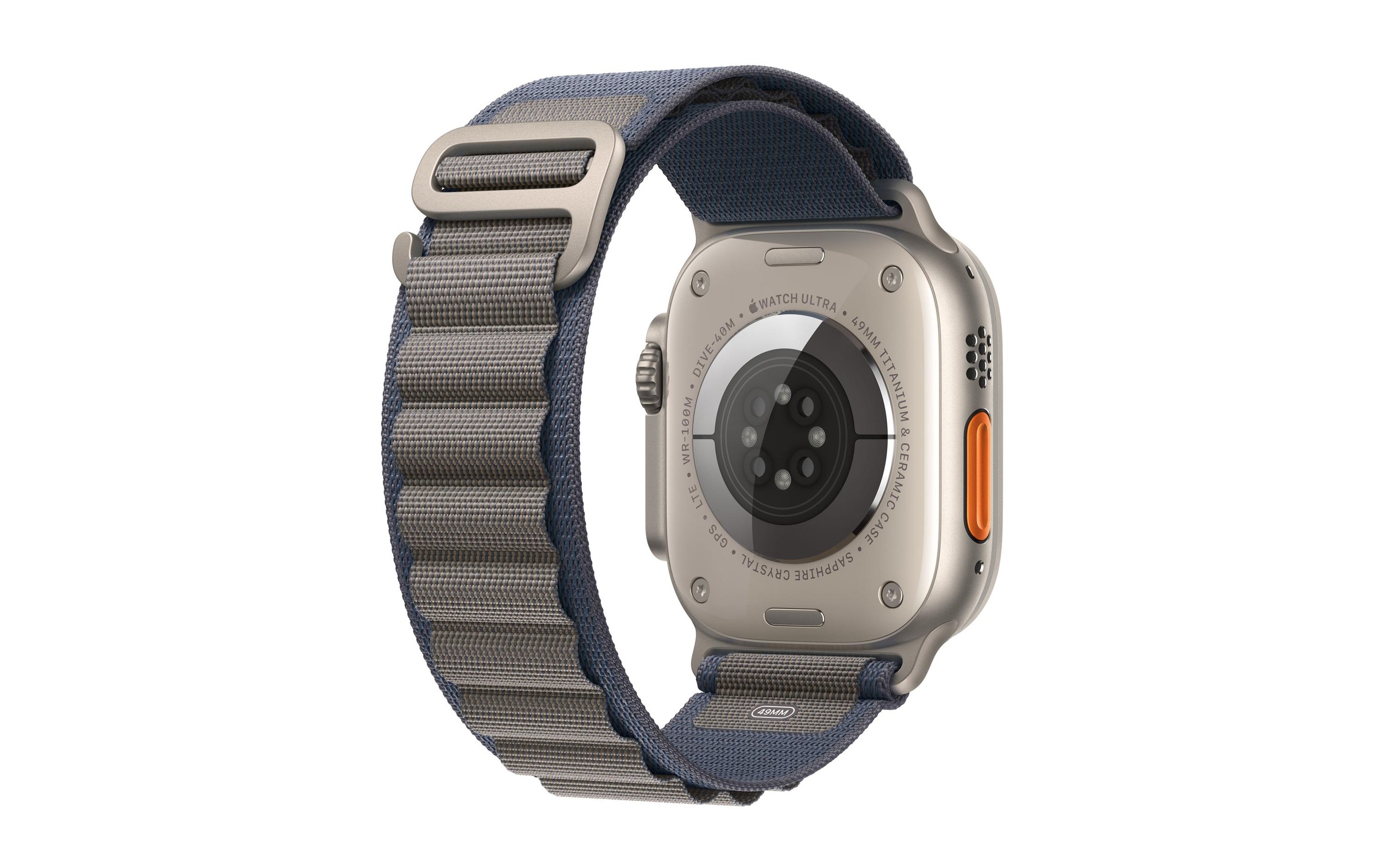 Apple Smartwatch »Ultra 2 GPS + Cellular, Titan, 49mm Alpinarmband«, 64 GB,)