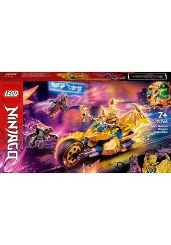 LEGO® Spielbausteine »Jays Goldfarbendrachen-Moto«, (137 St.) kaufen
