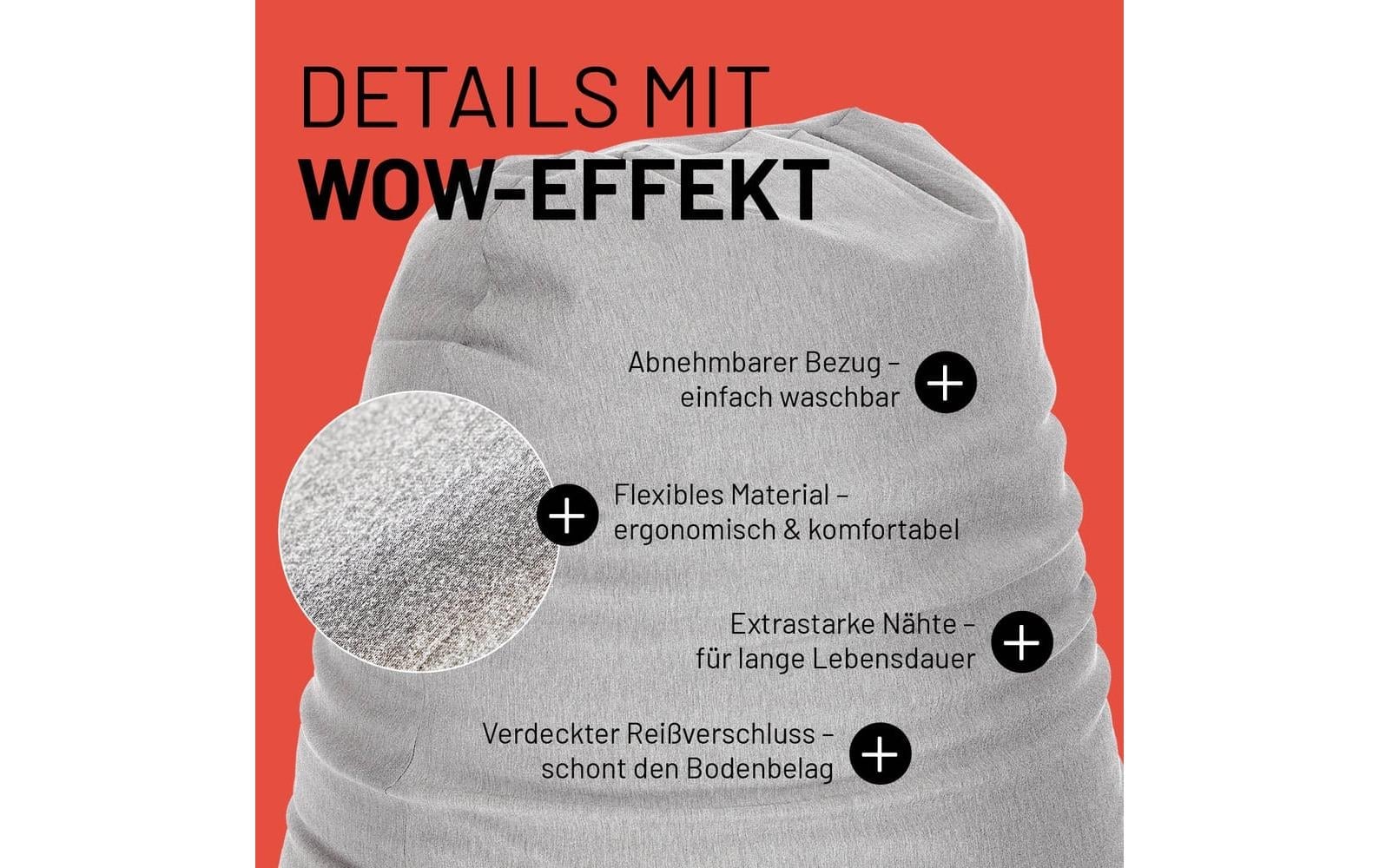 Lumaland Sitzsack »Flexi Comfort 320 L«