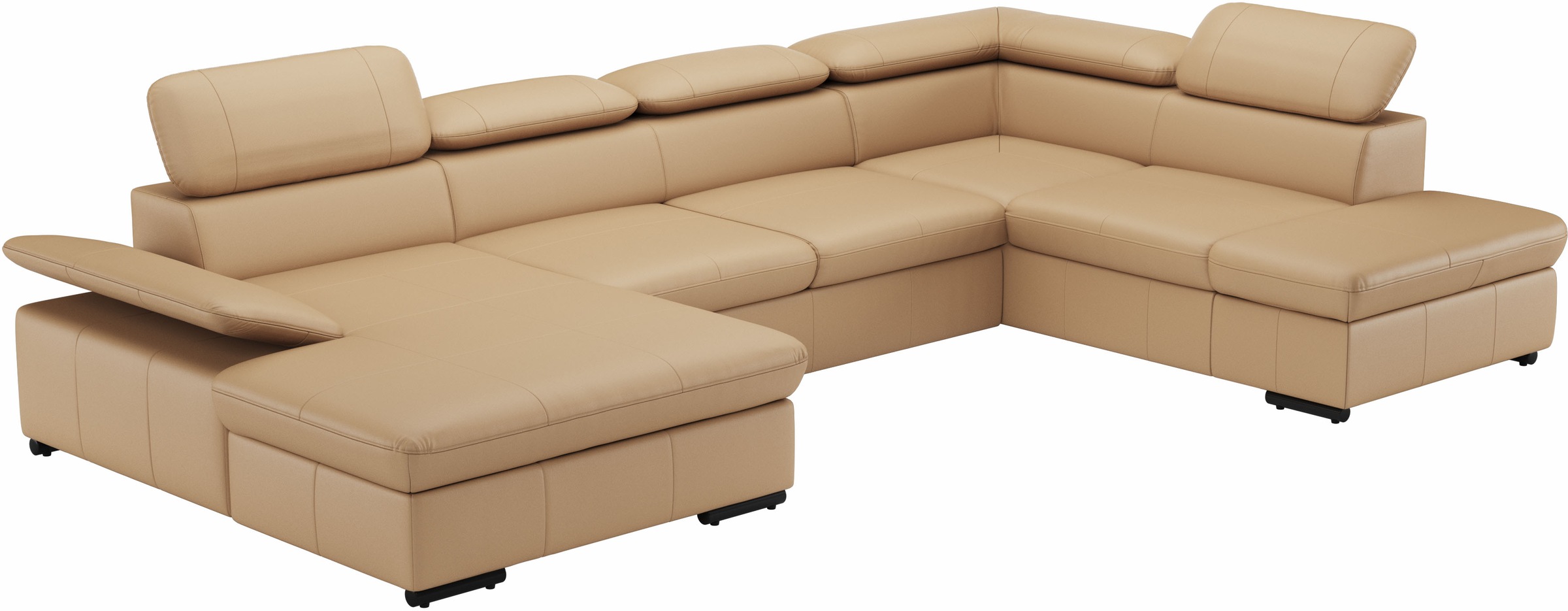 sit&more Wohnlandschaft »Alcudia U-Form«, wahlweise mit Bettfunktion