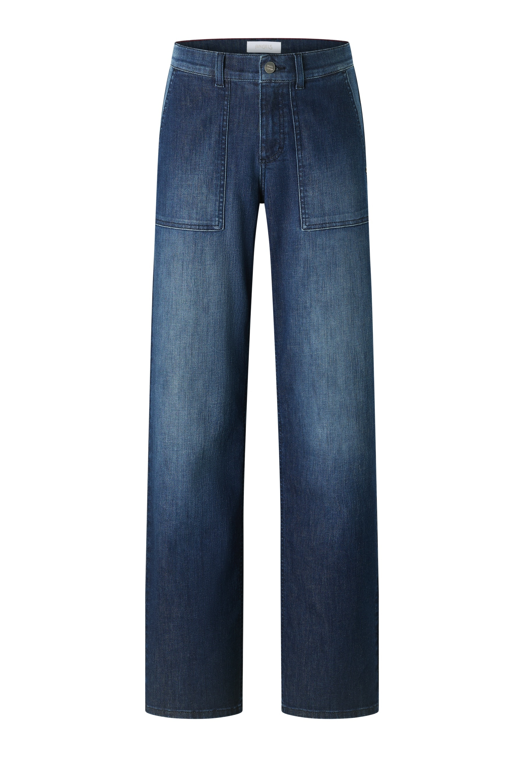 ANGELS Relax-fit-Jeans »LIZ WORKER«, mit grossen Vordertaschen und Fade-Out Effekten