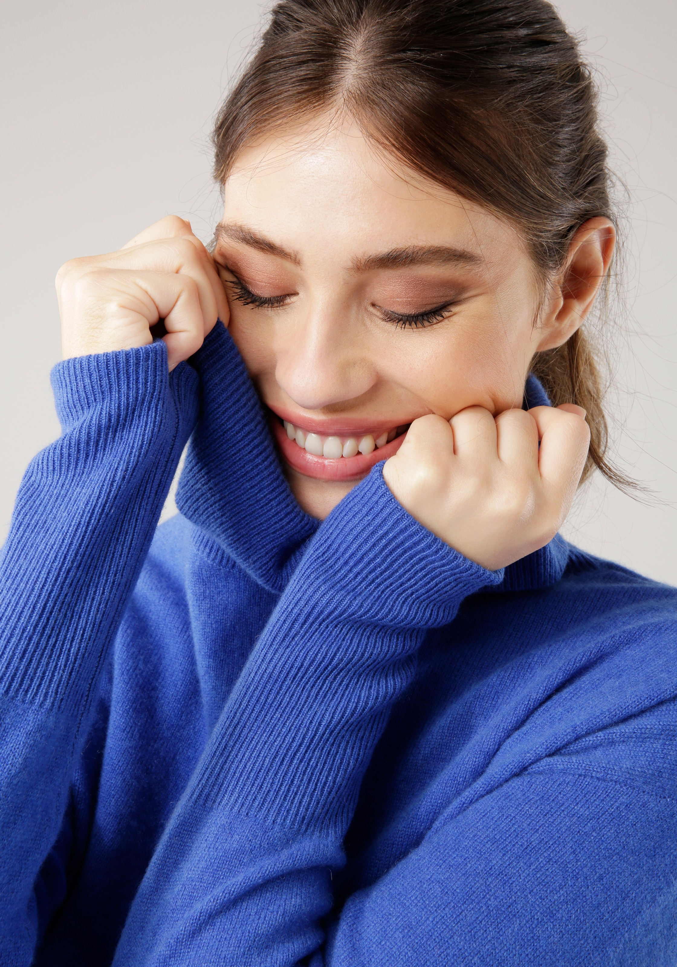 Laura Scott Rollkragenpullover, aus reinem Kaschmir in vielen verschiedenen Farben