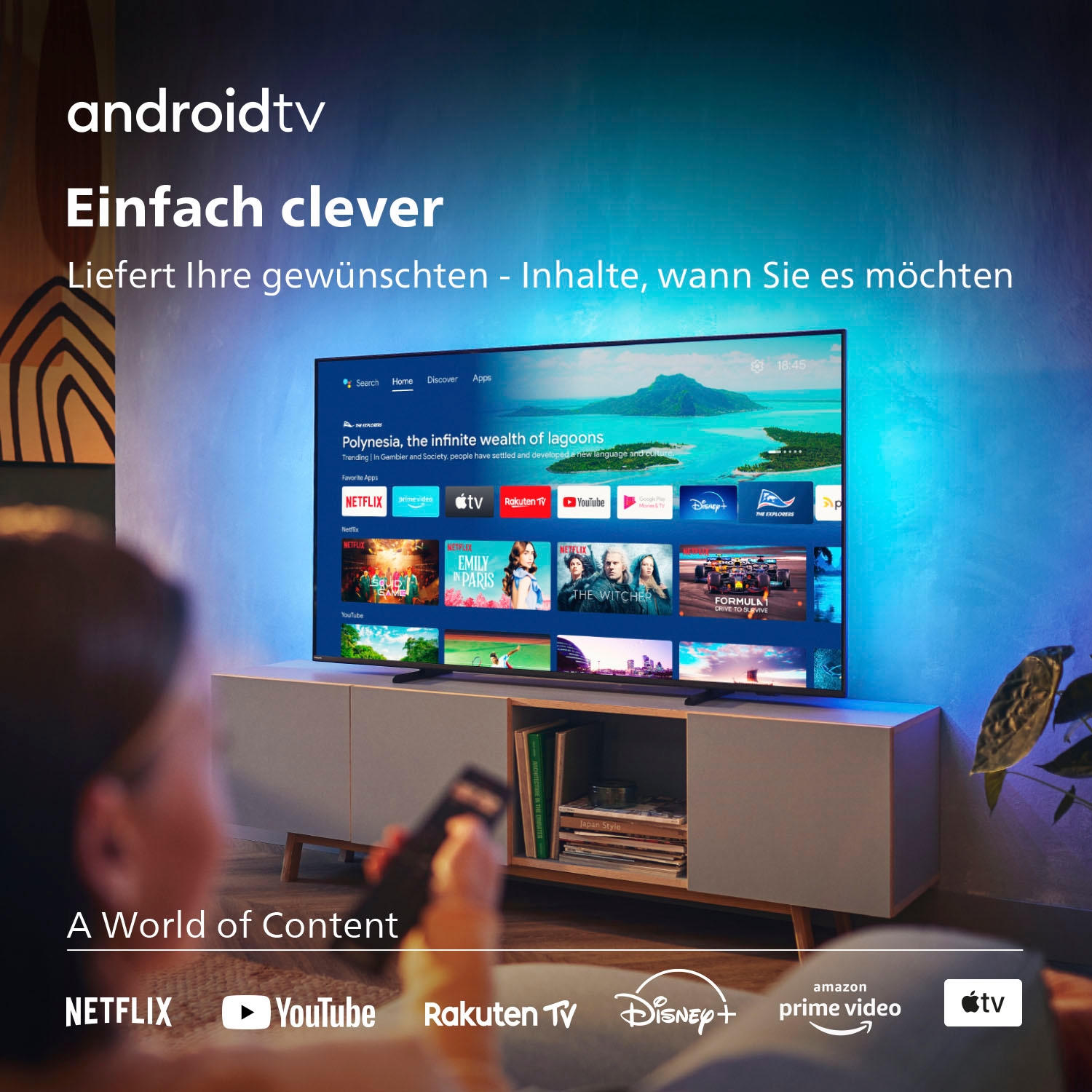 Android shoppen cm/75 TV-Smart-TV 4K Zoll, 189 Philips Jelmoli-Versand HD, | Ultra »75PUS8007/12«, gleich LED-Fernseher ➥