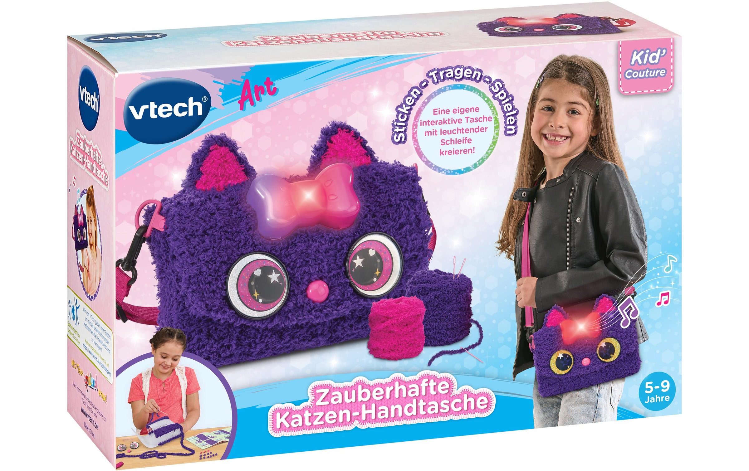 Vtech® Lernspielzeug »Zauberhafte Katzen-Handtasche -DE-«