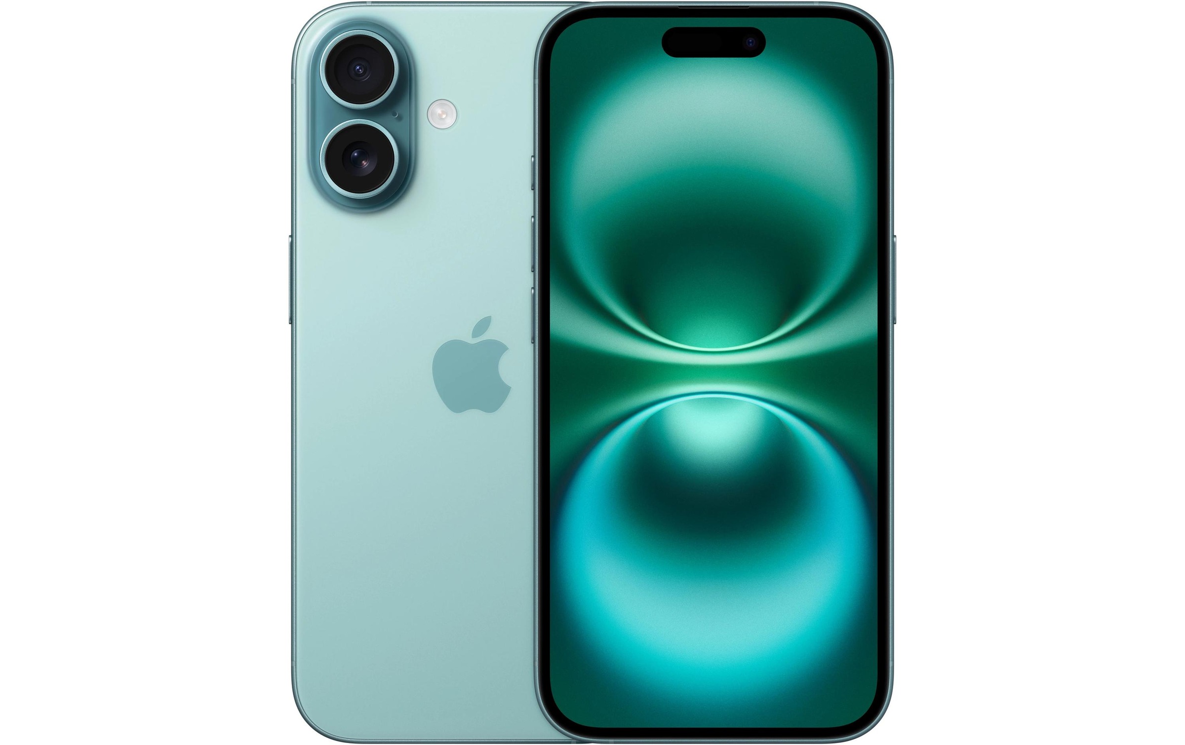 Apple Smartphone »iPhone 16 Schwarz DEP« Teal MYEU3QL/A