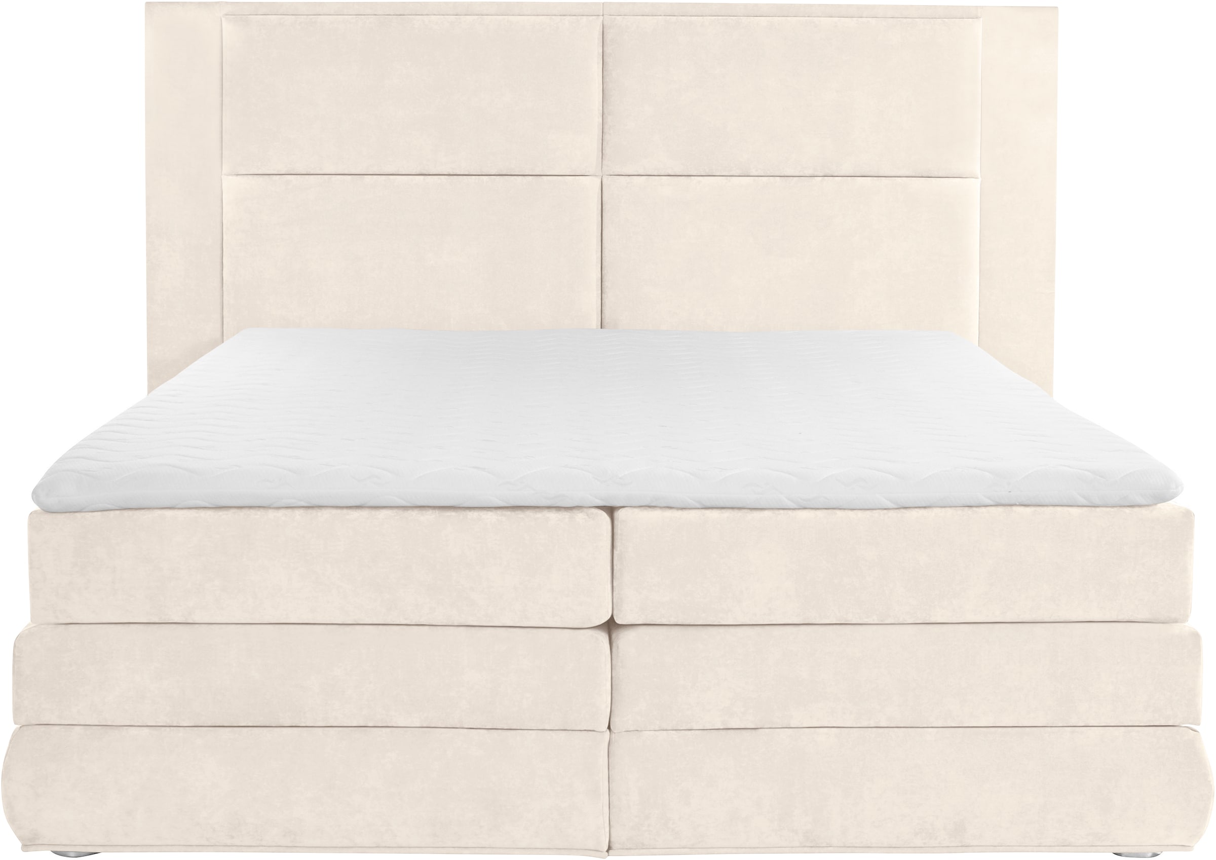 COLLECTION AB Boxspringbett Copenhagen, inklusive Bettkasten und Topper, wahlweise mit LED-Beleuchtung
