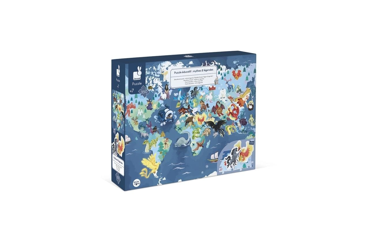 Janod Puzzle »Sagen & Legenden«, (350 tlg.)