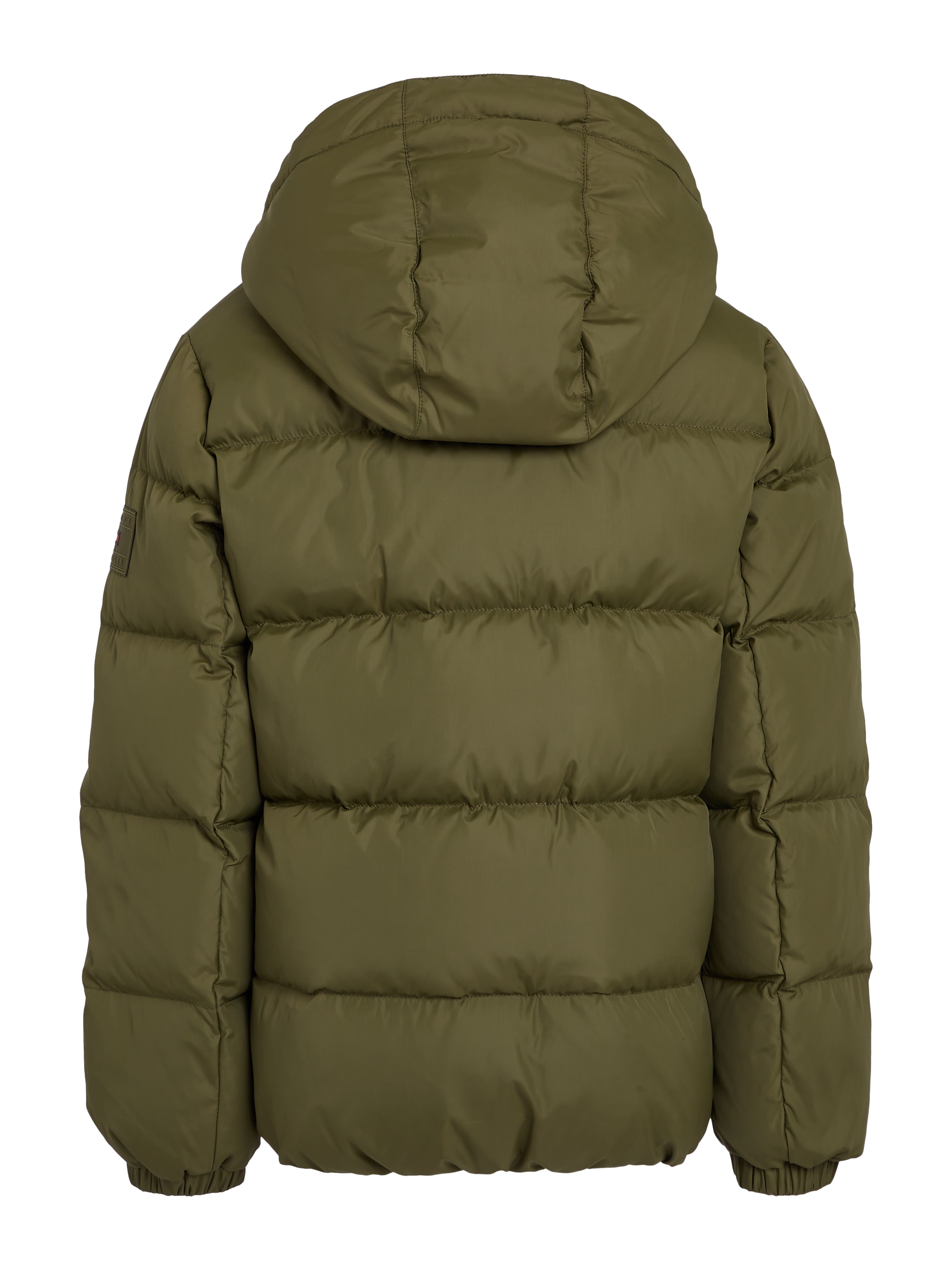 Tommy Hilfiger Steppjacke »ESSENTIAL JACKET«, mit Kapuze, mit Logo-Patch