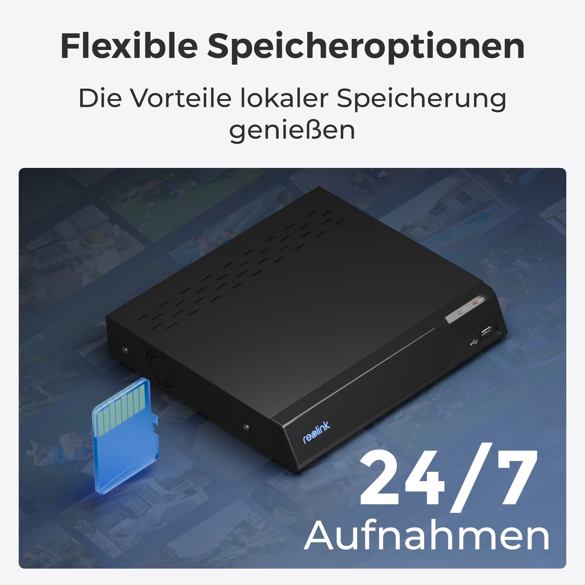 Reolink Überwachungskamera »Lumus Series E430 WiFi-Outdoor«, Aussenbereich-Innenbereich, (Set, 2x E430)