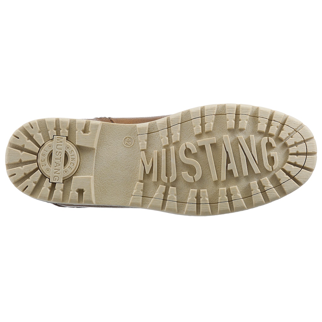 Mustang Shoes : bottines à lacer
