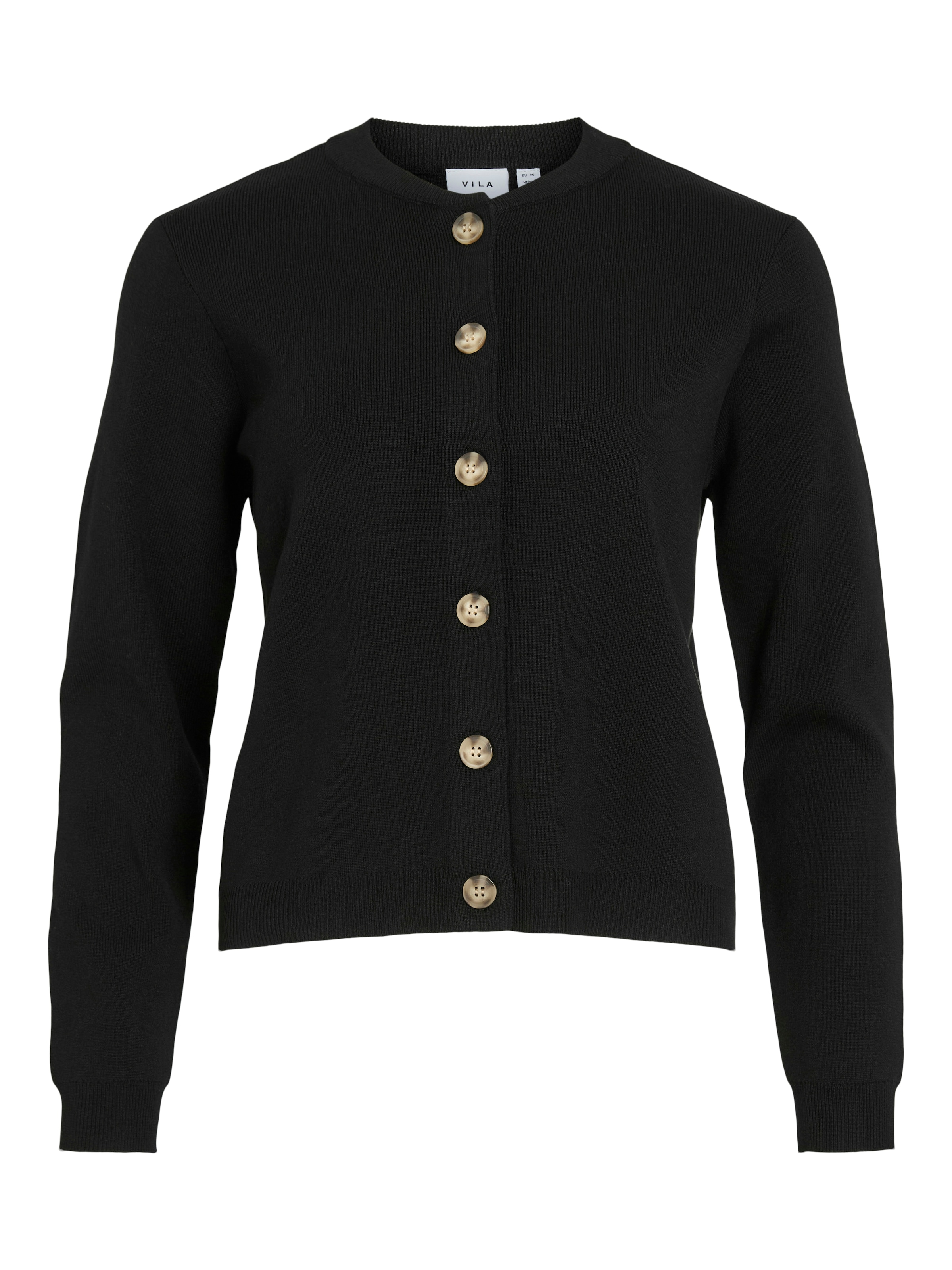 Vila Strickjacke »VIOSTRIA O-NECK L/S CARDIGAN - NOOS«
