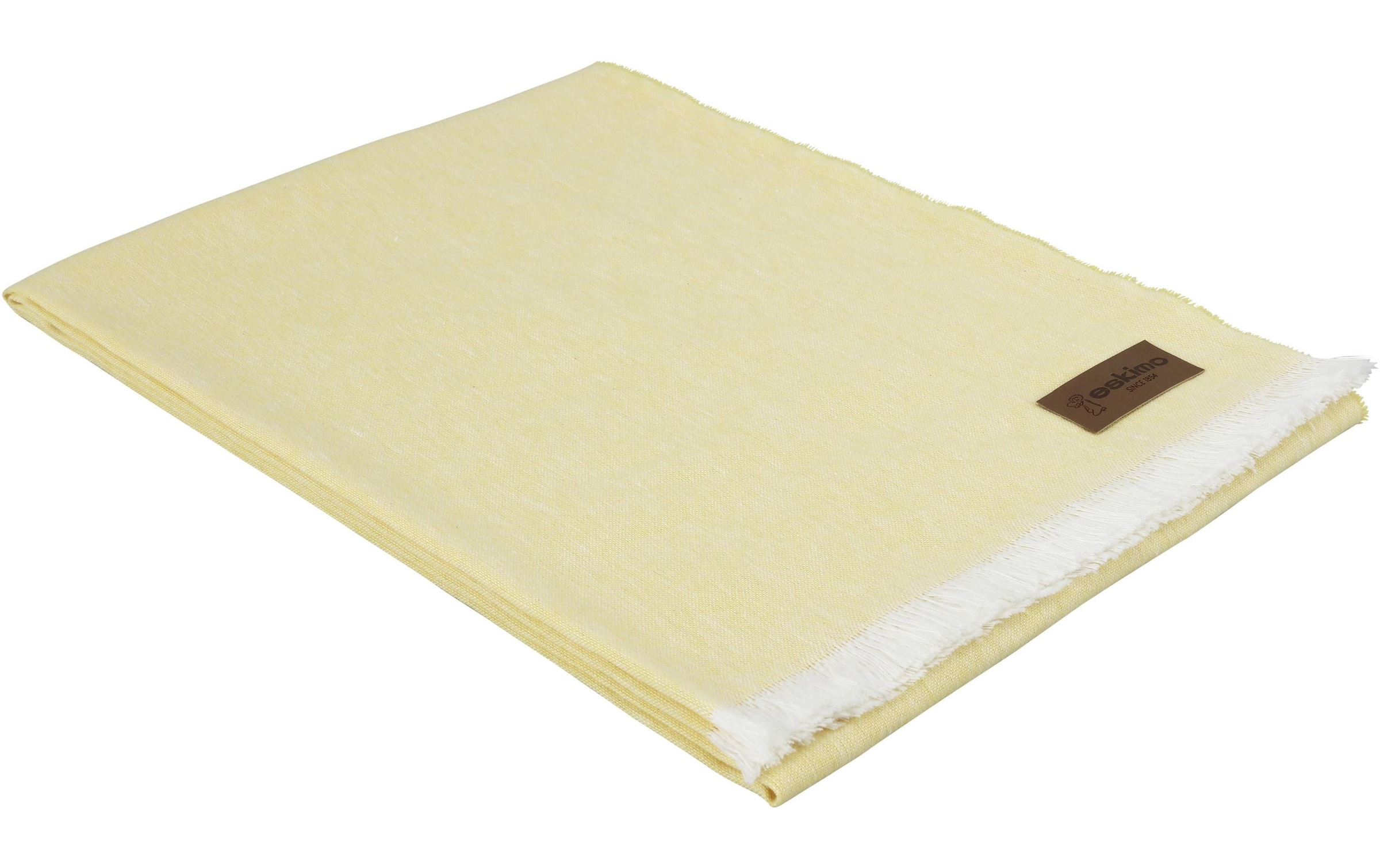 ❤ Eskimo Wohndecke »Decke Pura, cm« im Gelb, 130x180 Shop ordern Jelmoli-Online