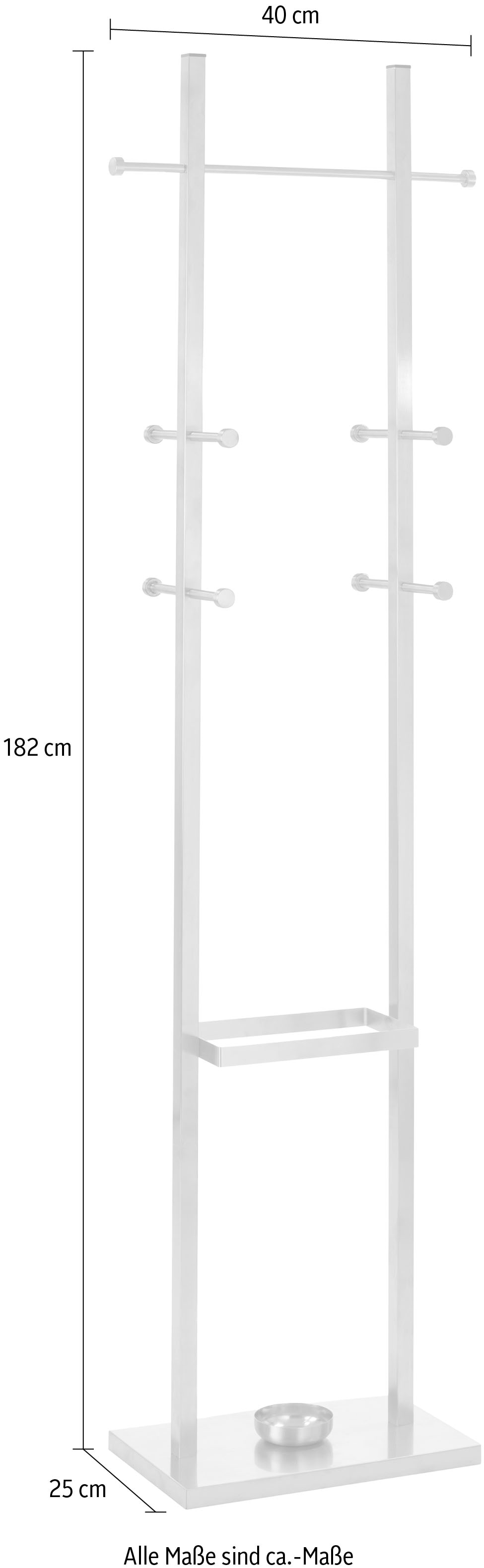 GGG MÖBEL Garderobenständer »Angela«, Breite 25 cm