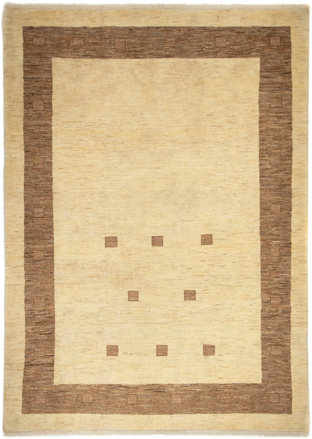 morgenland Wollteppich »Loribaft Teppich handgeknüpft beige«, rechteckig,  handgeknüpft online kaufen | Jelmoli-Versand